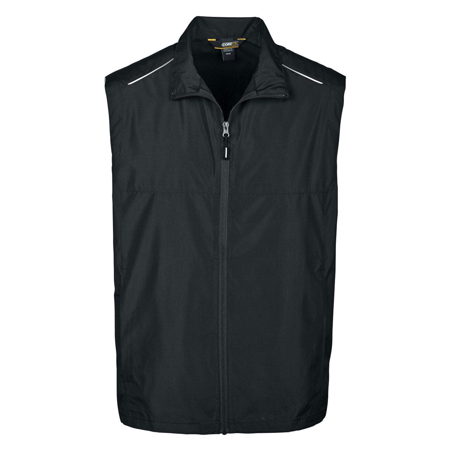 Black Vests - Core 365 - Lightweight Water-Resistant