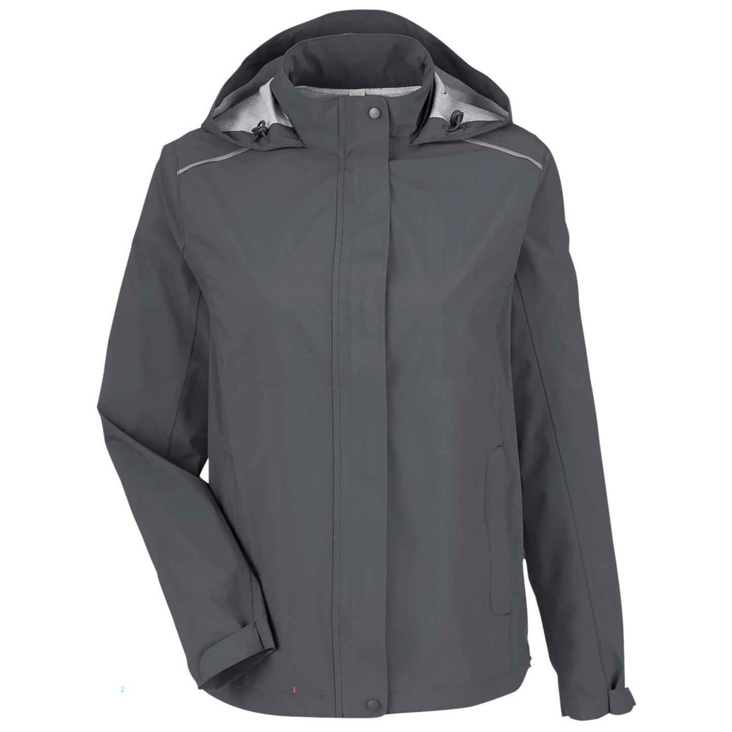Black Packable Jacket - Core 365 - Waterproof Design
