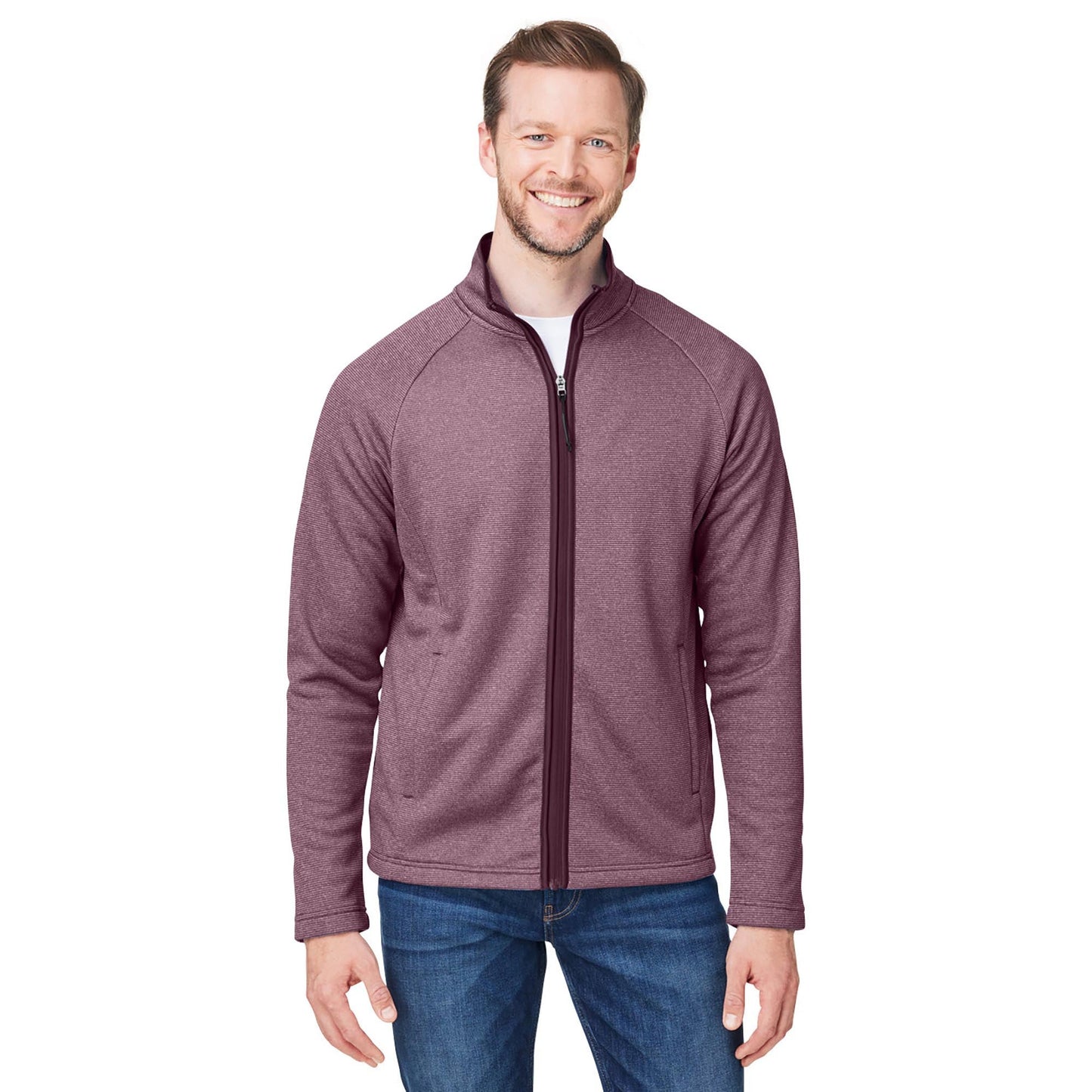 Black/White Jacket - Core 365 - Comfortable Knit