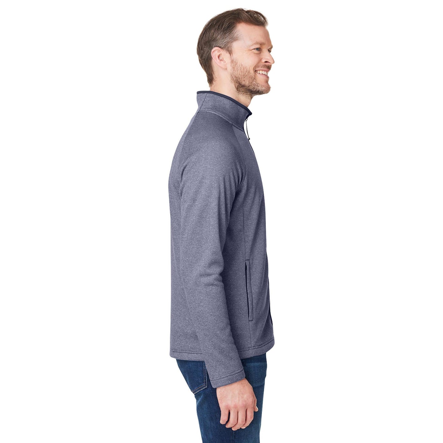 Black/White Jacket - Core 365 - Comfortable Knit