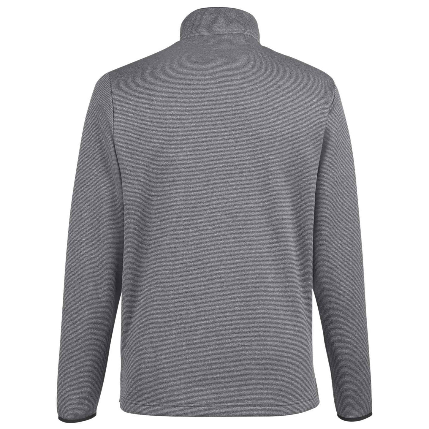 Black/White Jacket - Core 365 - Heathered Stripe Design