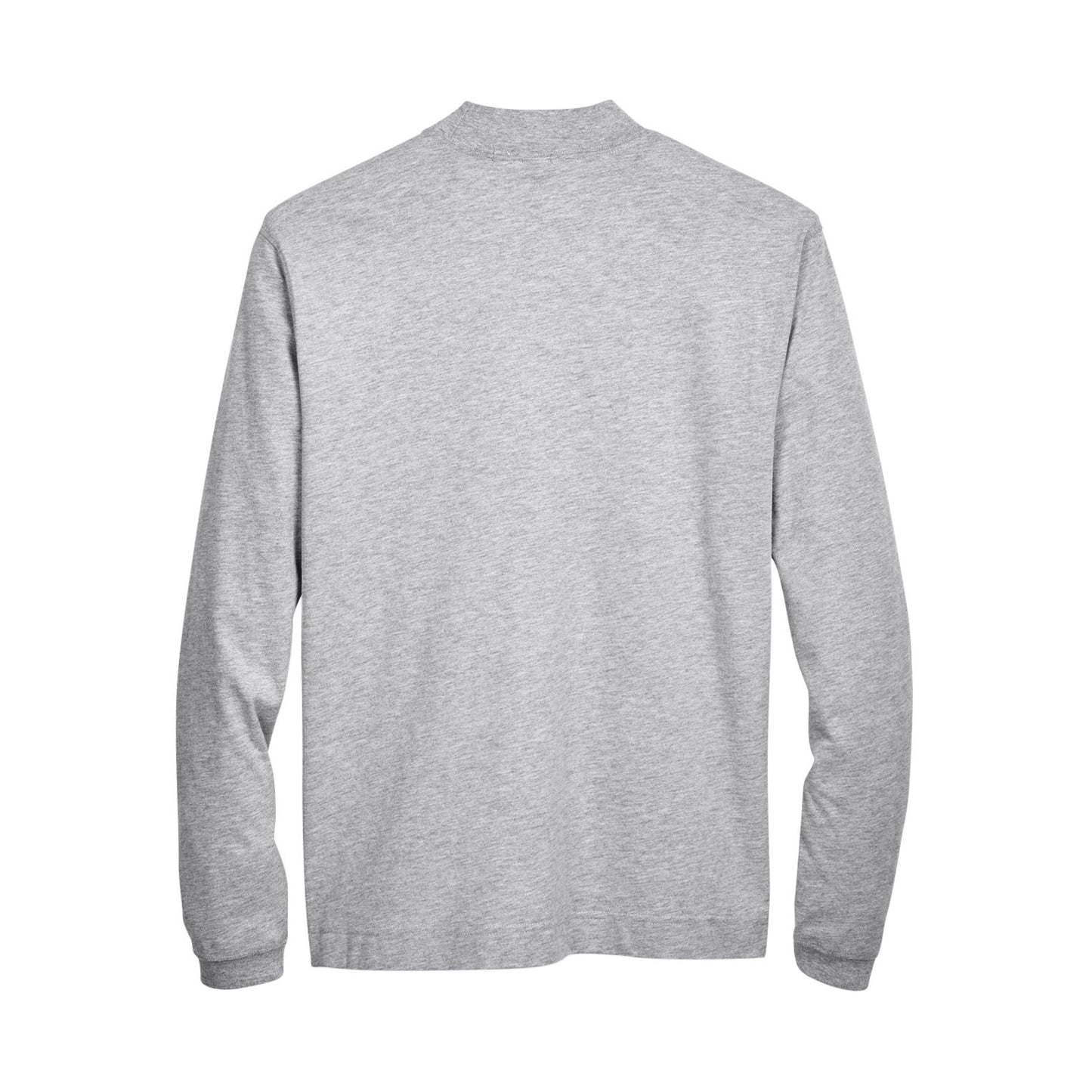 Black Sweatshirts - Soft Mock Turtleneck - Devon & Jones - Cotton Comfort