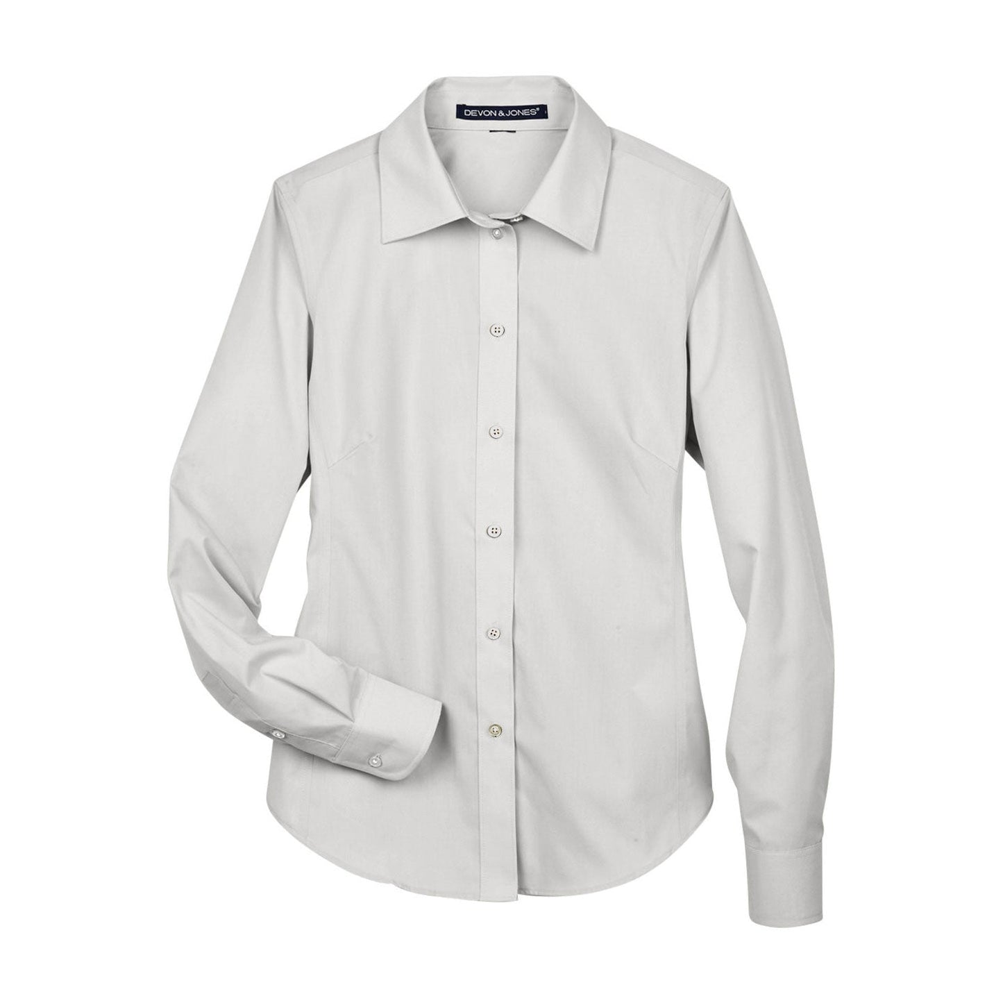 Black Button Up Shirts - Devon & Jones - Woven Broadcloth