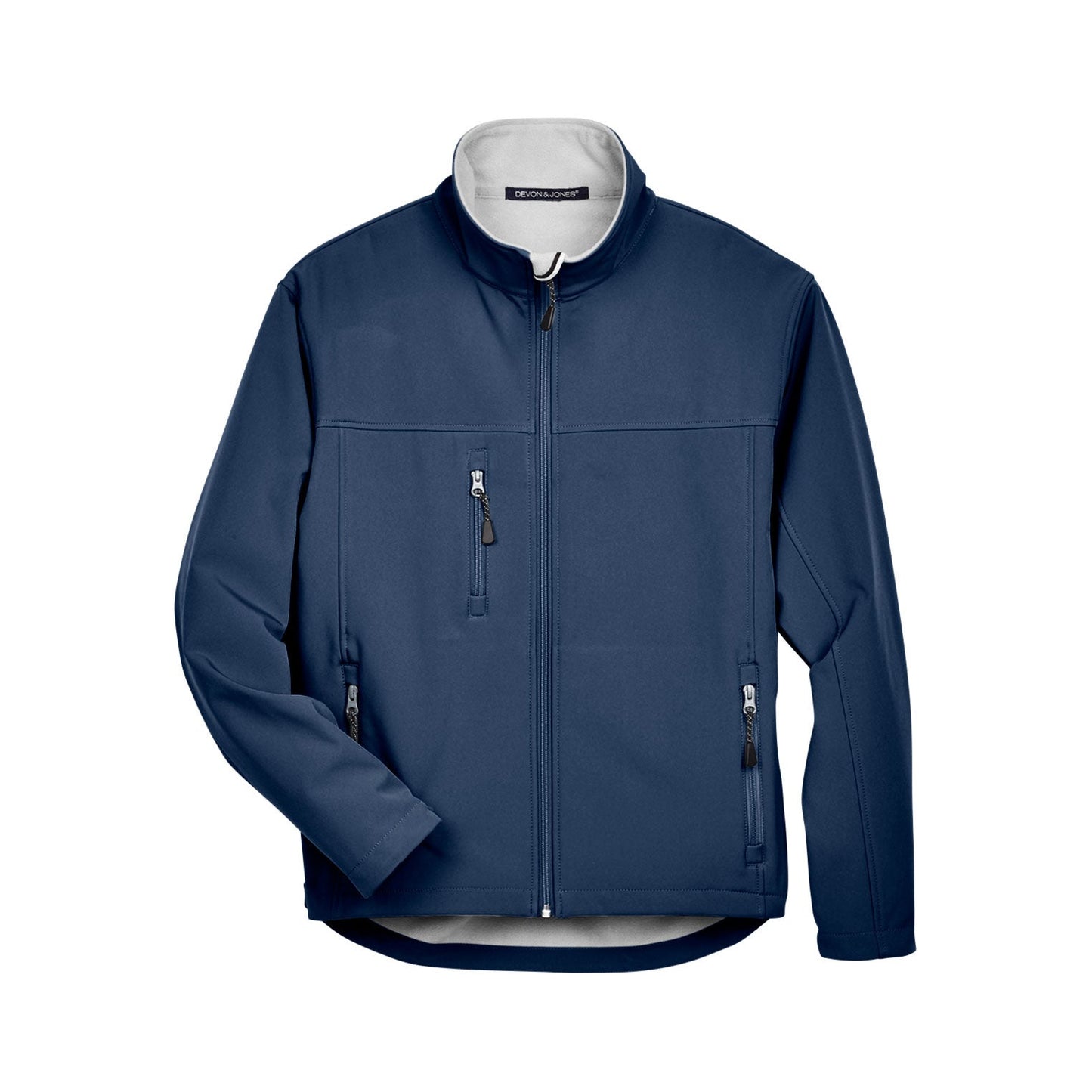 Black Soft Shell Jacket - Devon & Jones - Waterproof Design