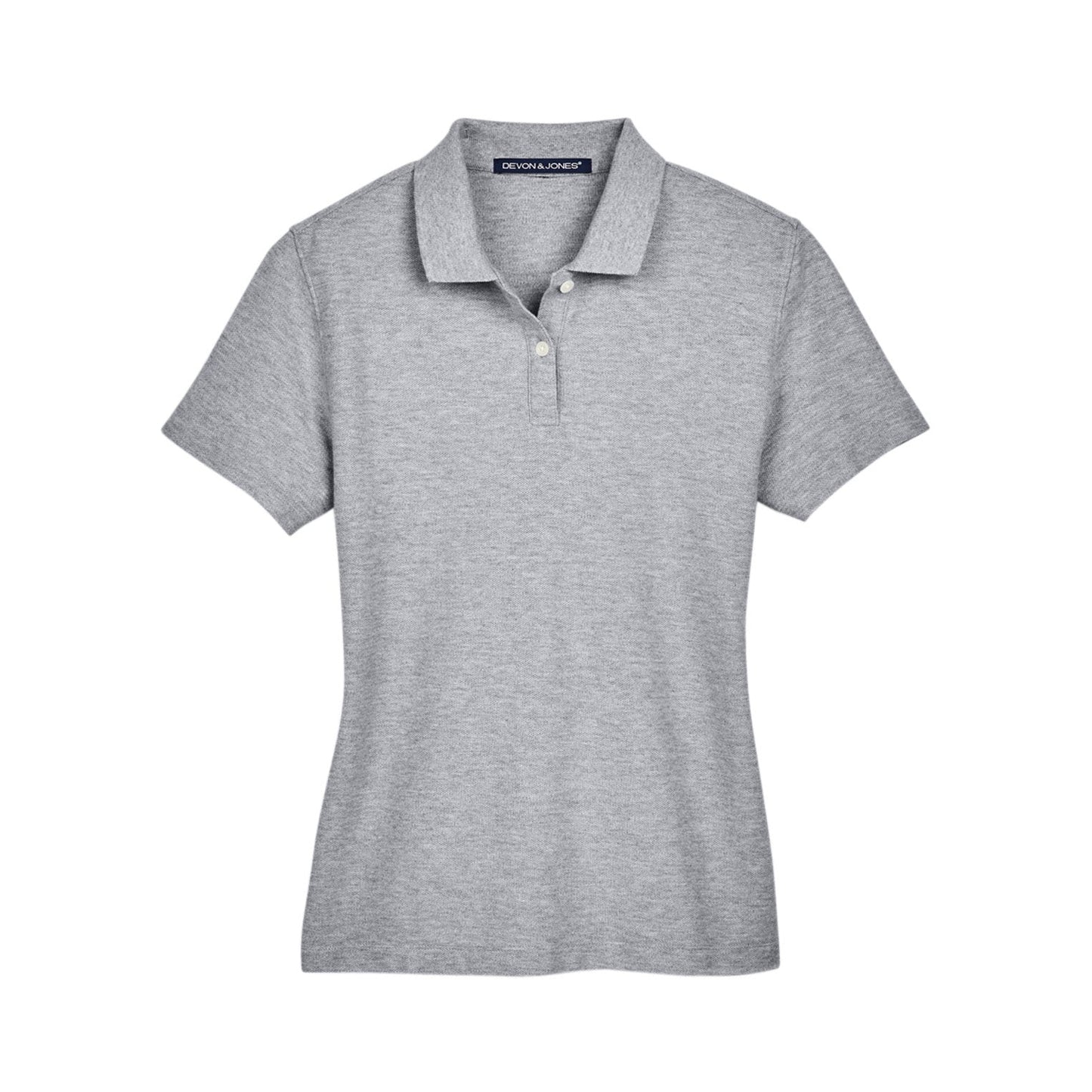 Black Polo Shirts - Devon & Jones - Moisture-Wicking