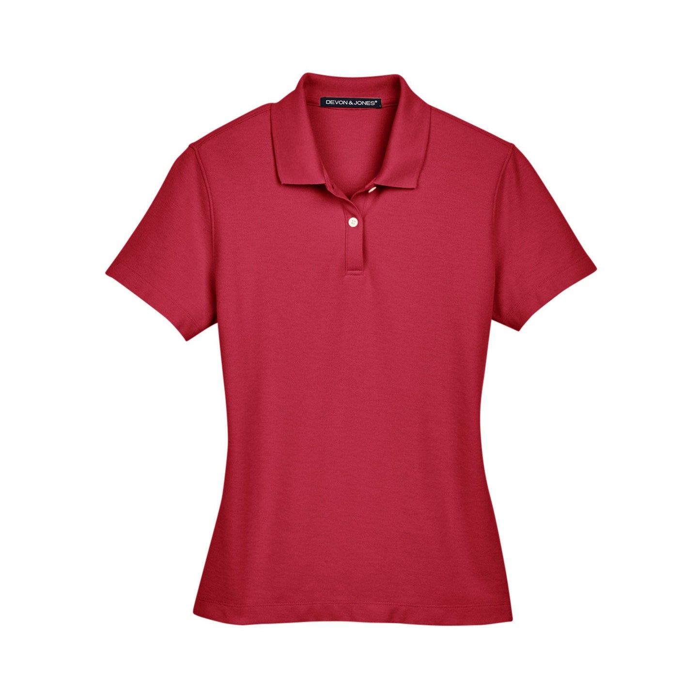 Black Polo Shirts - Devon & Jones - Moisture-Wicking