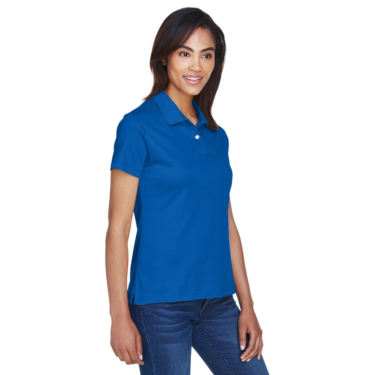 Black Polo Shirts - Devon & Jones - Comfortable Fit
