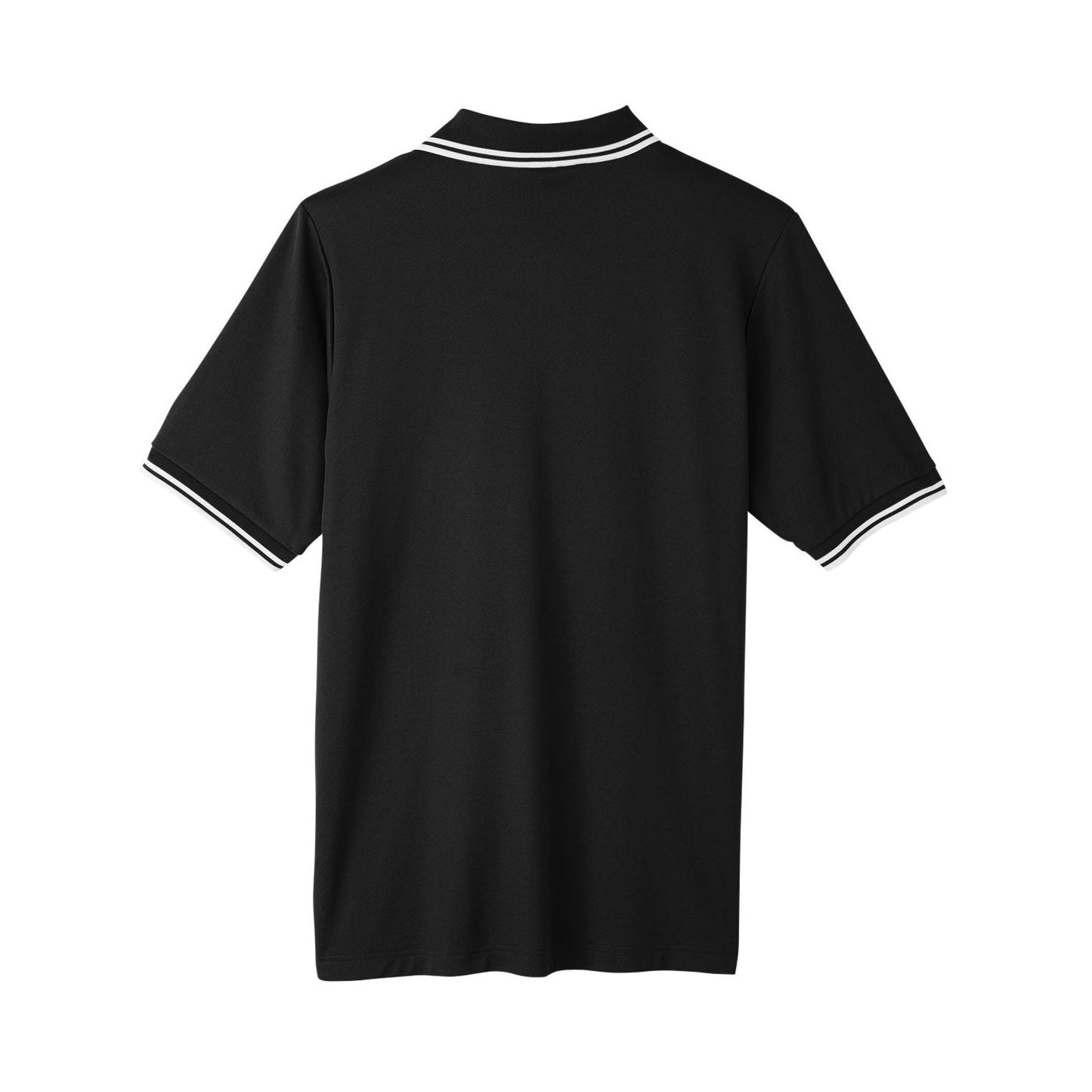 Black/White Polo Shirt - Devon & Jones - Performance Fit