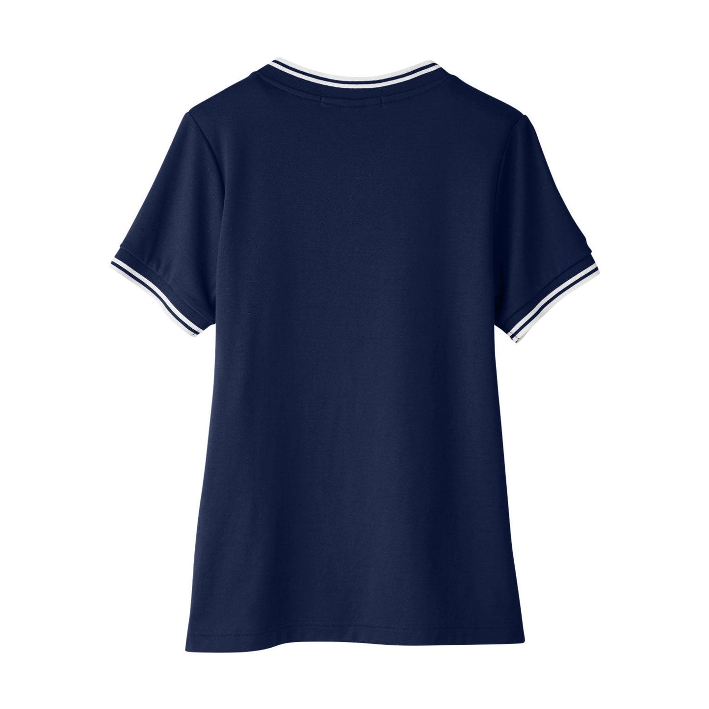 Black/White T-Shirts - Devon & Jones - Stylish V-Neck Top