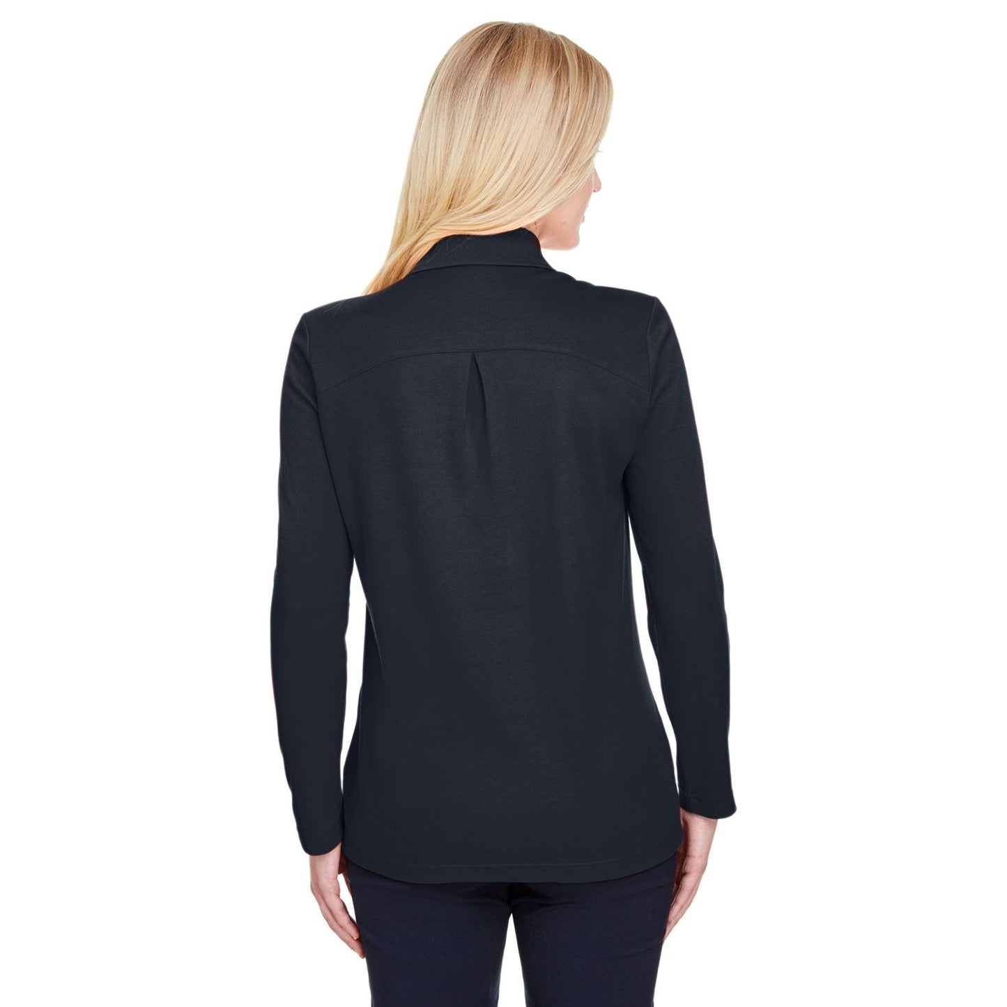 Black Performance Polo - Devon & Jones - Stylish Design