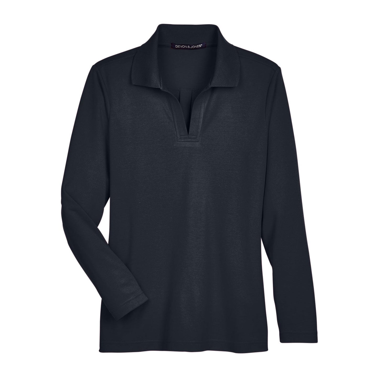 Black Performance Polo - Devon & Jones - Stylish Design