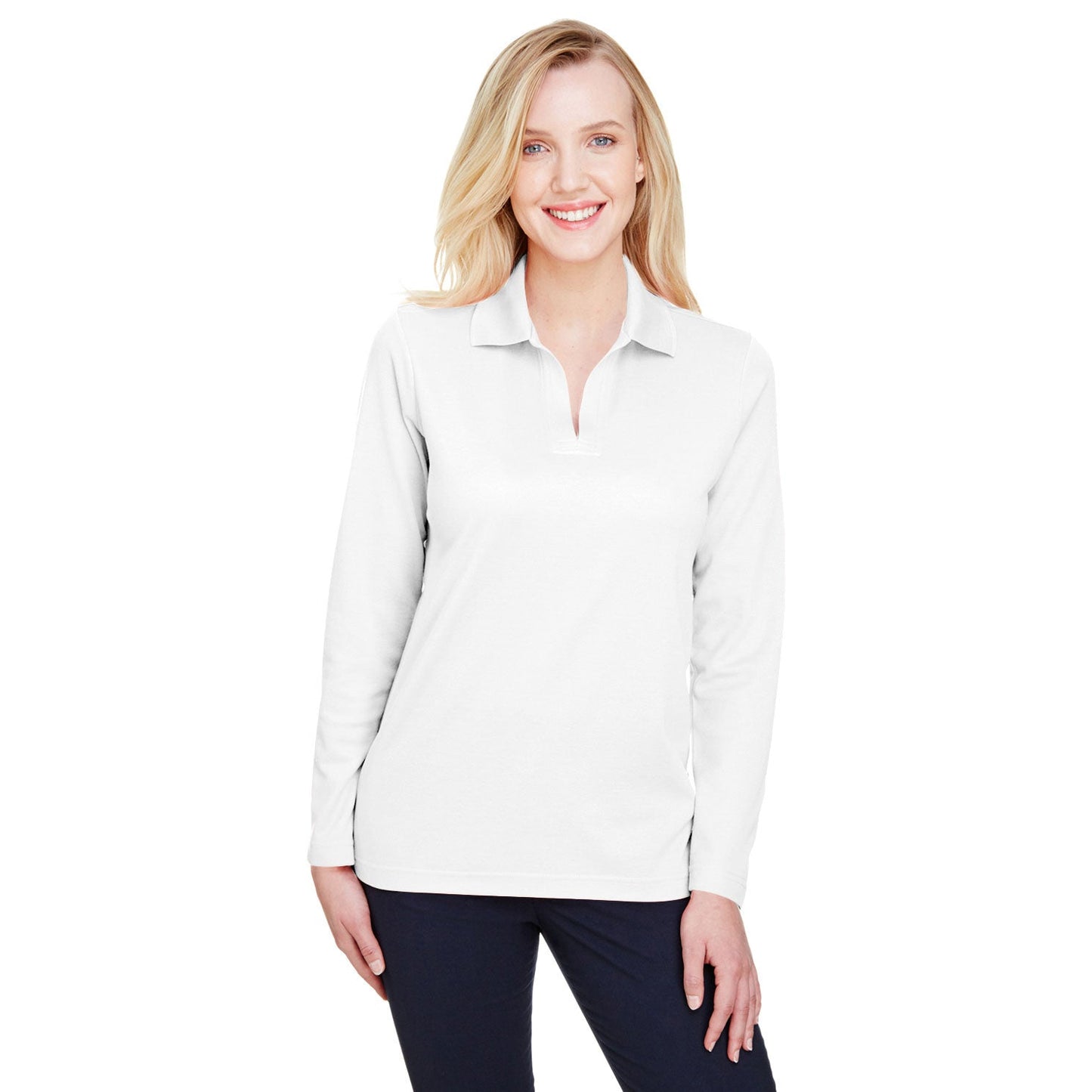 Black Performance Polo - Devon & Jones - Stylish Design