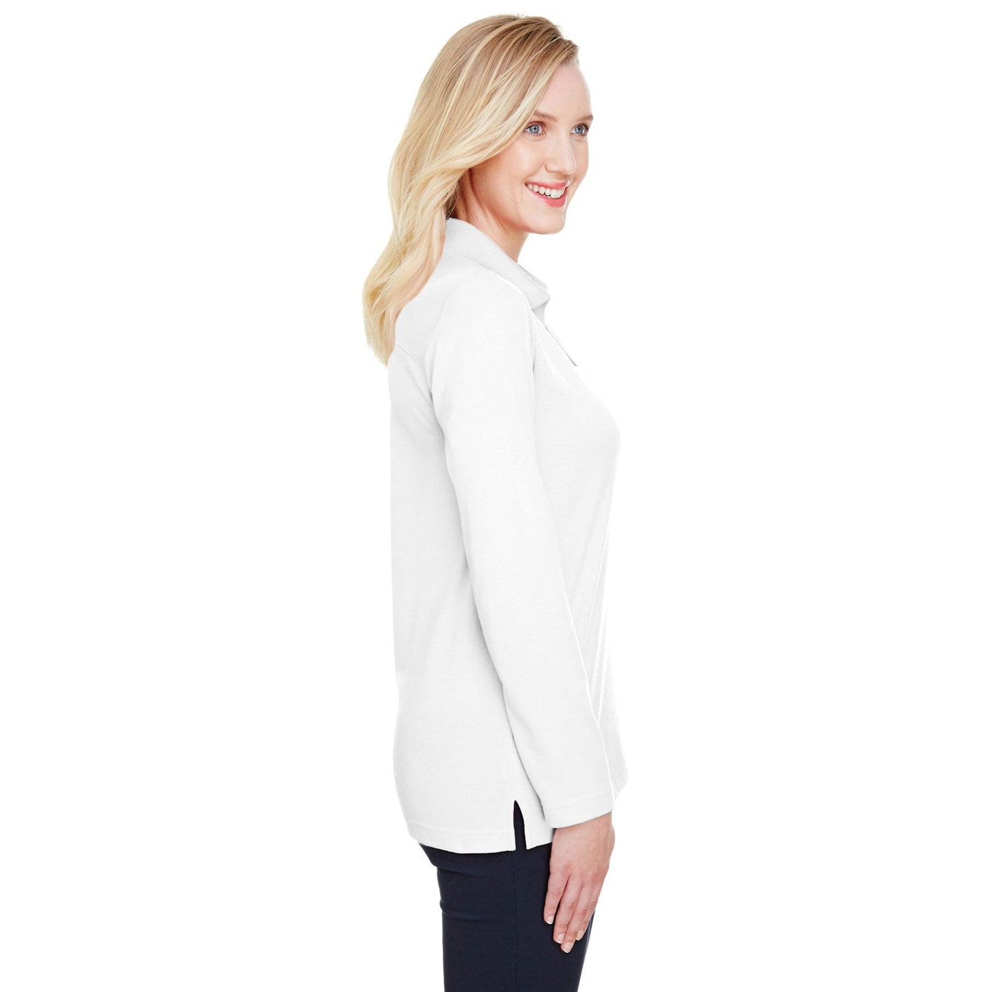 Black Performance Polo - Devon & Jones - Stylish Design