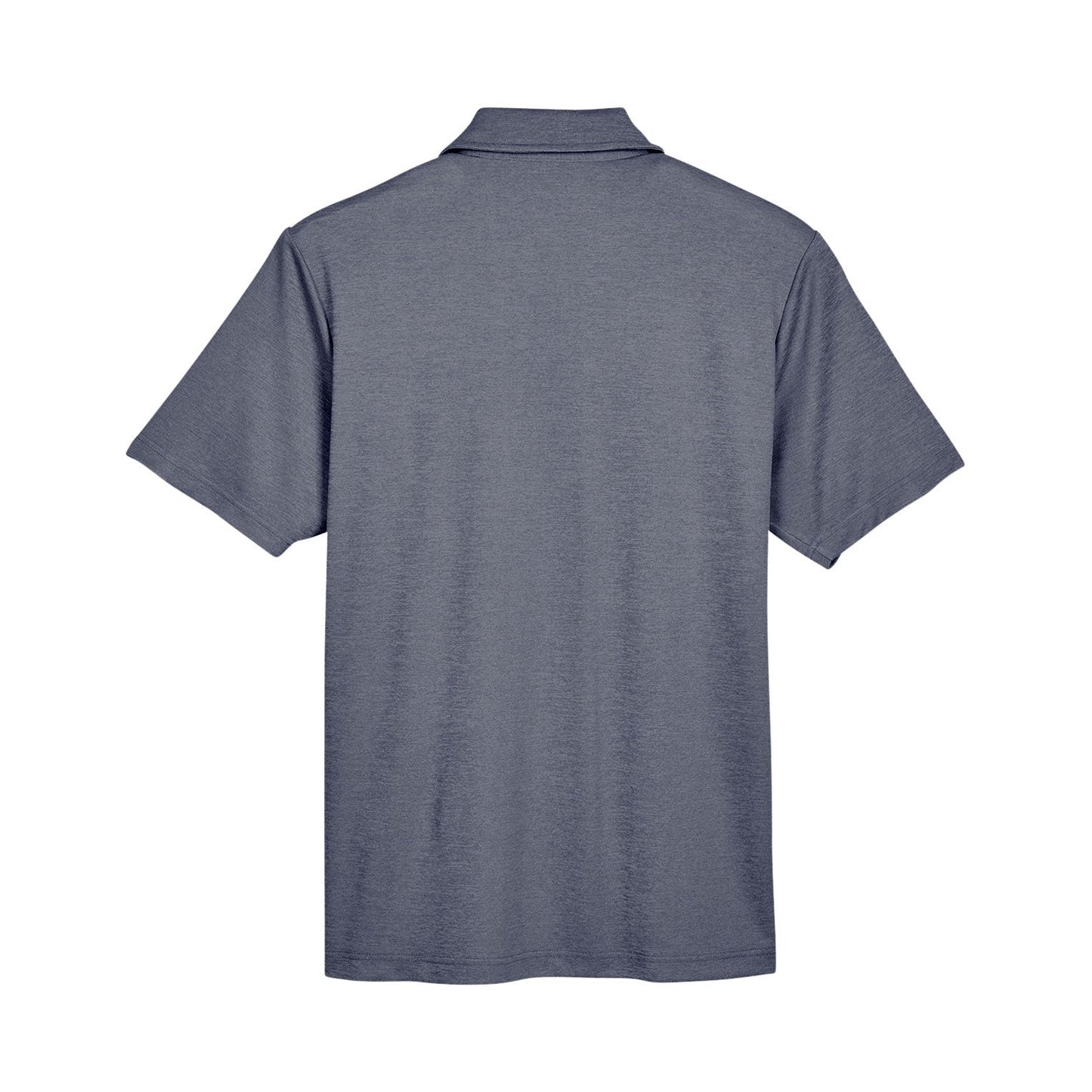 Black Heather Polo Shirt - Devon & Jones - Performance Fabric