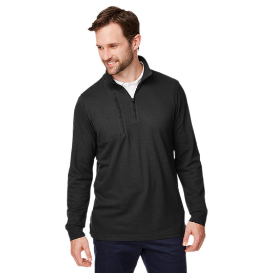 Black Sweatshirt - Devon & Jones - Moisture-Wicking