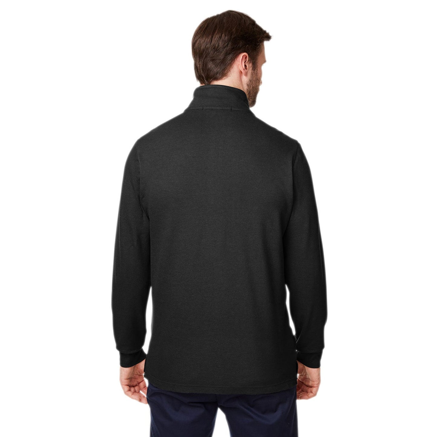 Black Sweatshirt - Devon & Jones - Moisture-Wicking