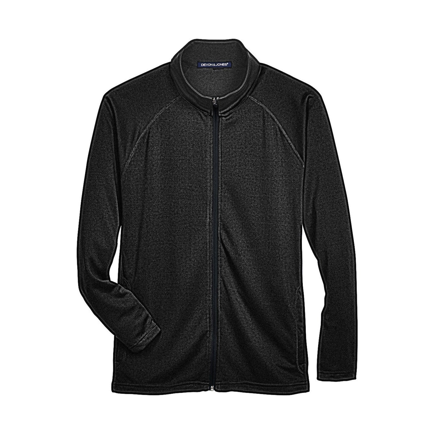 Black Sweatshirts - Devon & Jones - Stretch Tech-Shell