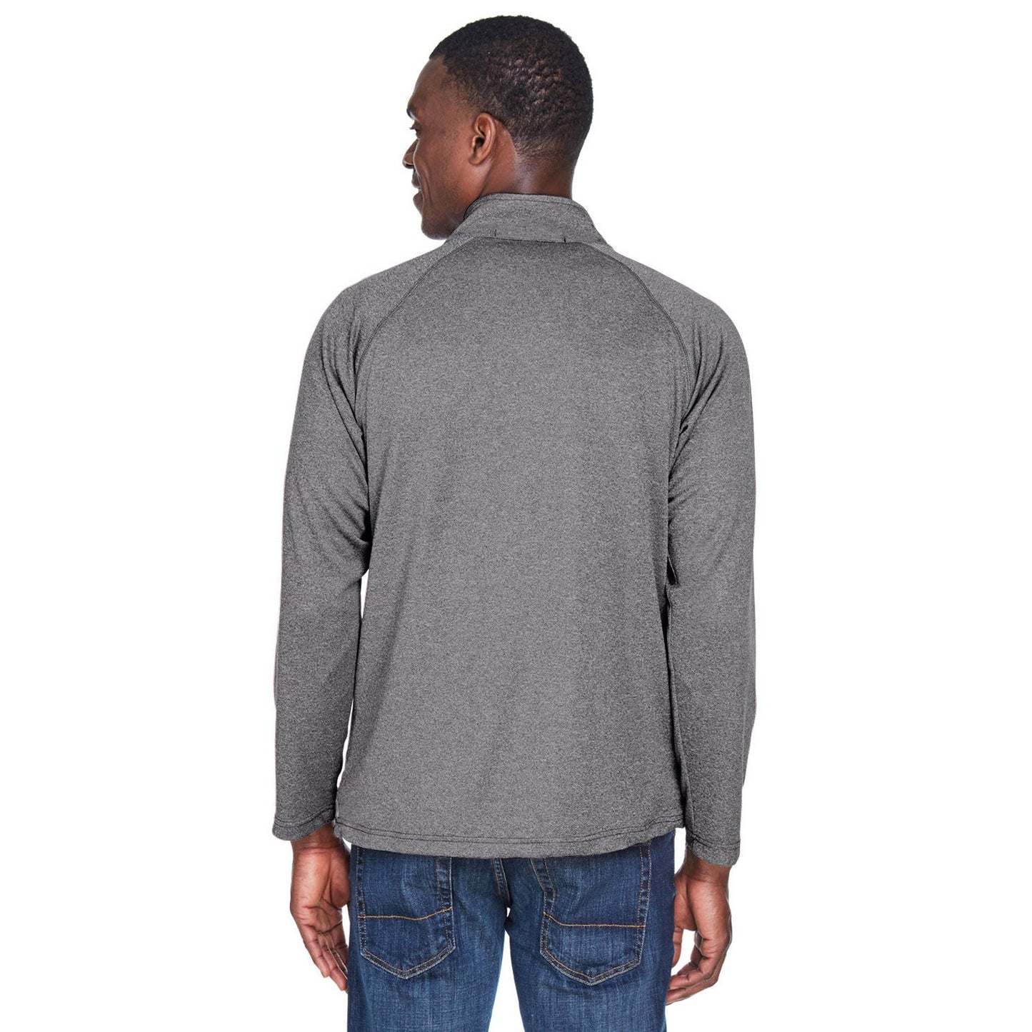 Black Sweatshirts - Devon & Jones - Stretch Tech-Shell