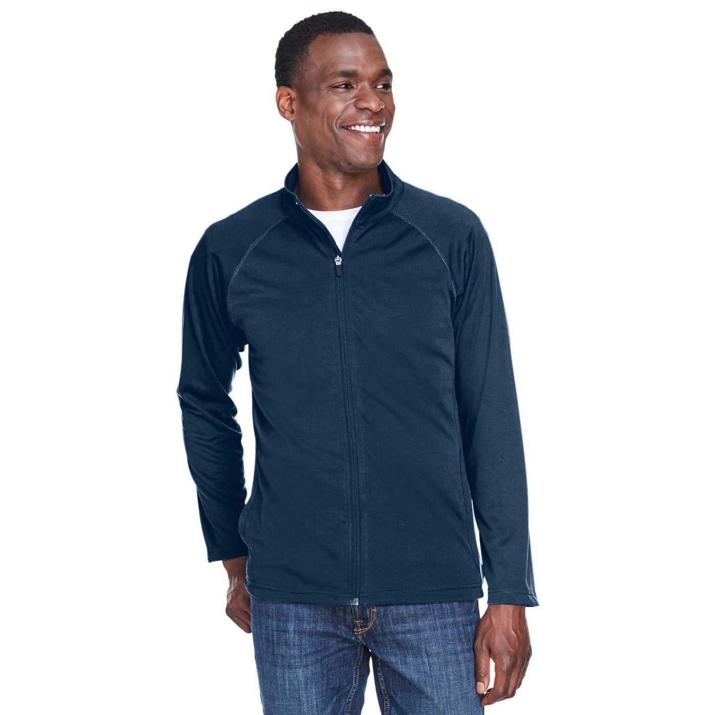 Black Sweatshirts - Devon & Jones - Stretch Tech-Shell