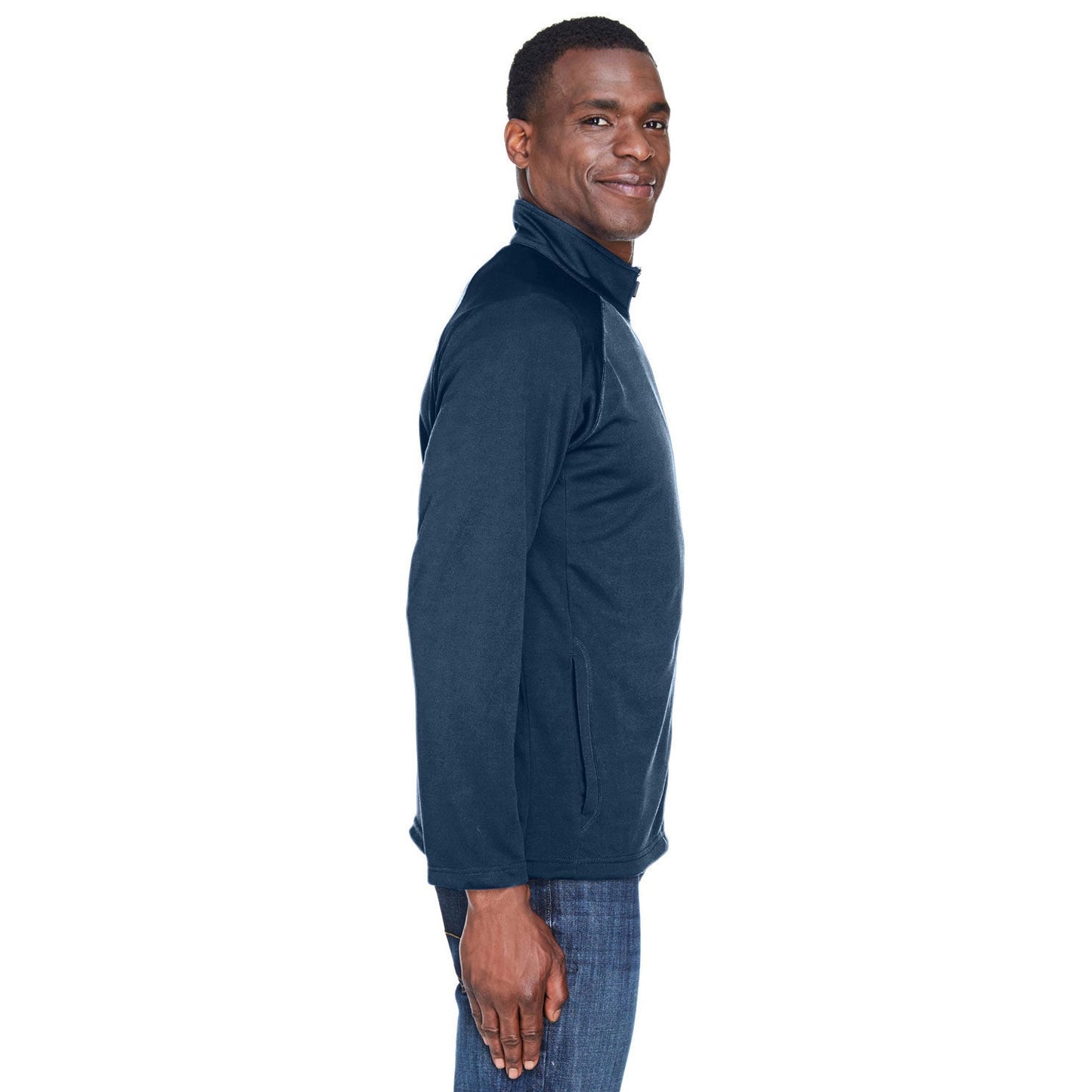 Black Sweatshirts - Devon & Jones - Stretch Tech-Shell