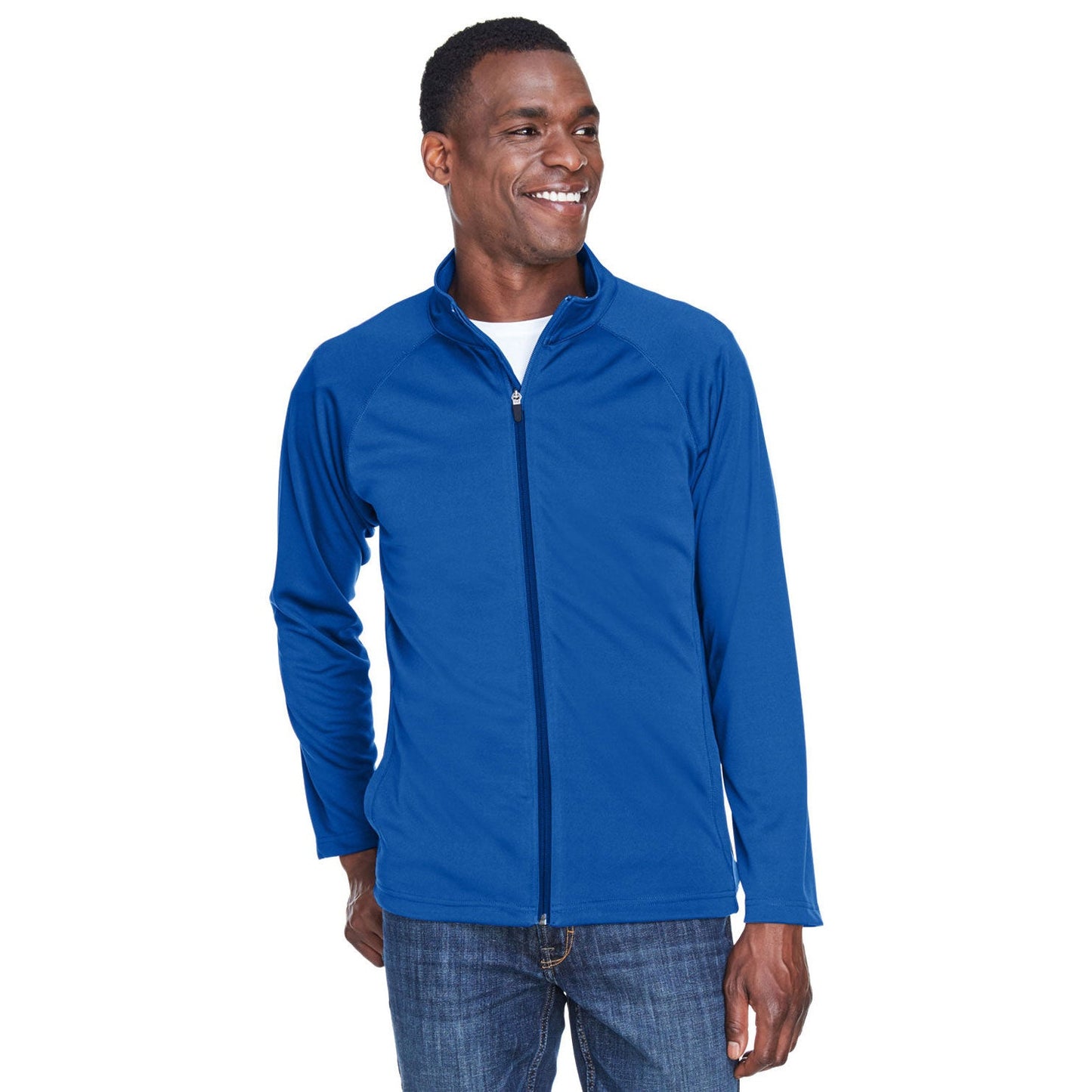 Black Sweatshirts - Devon & Jones - Stretch Tech-Shell
