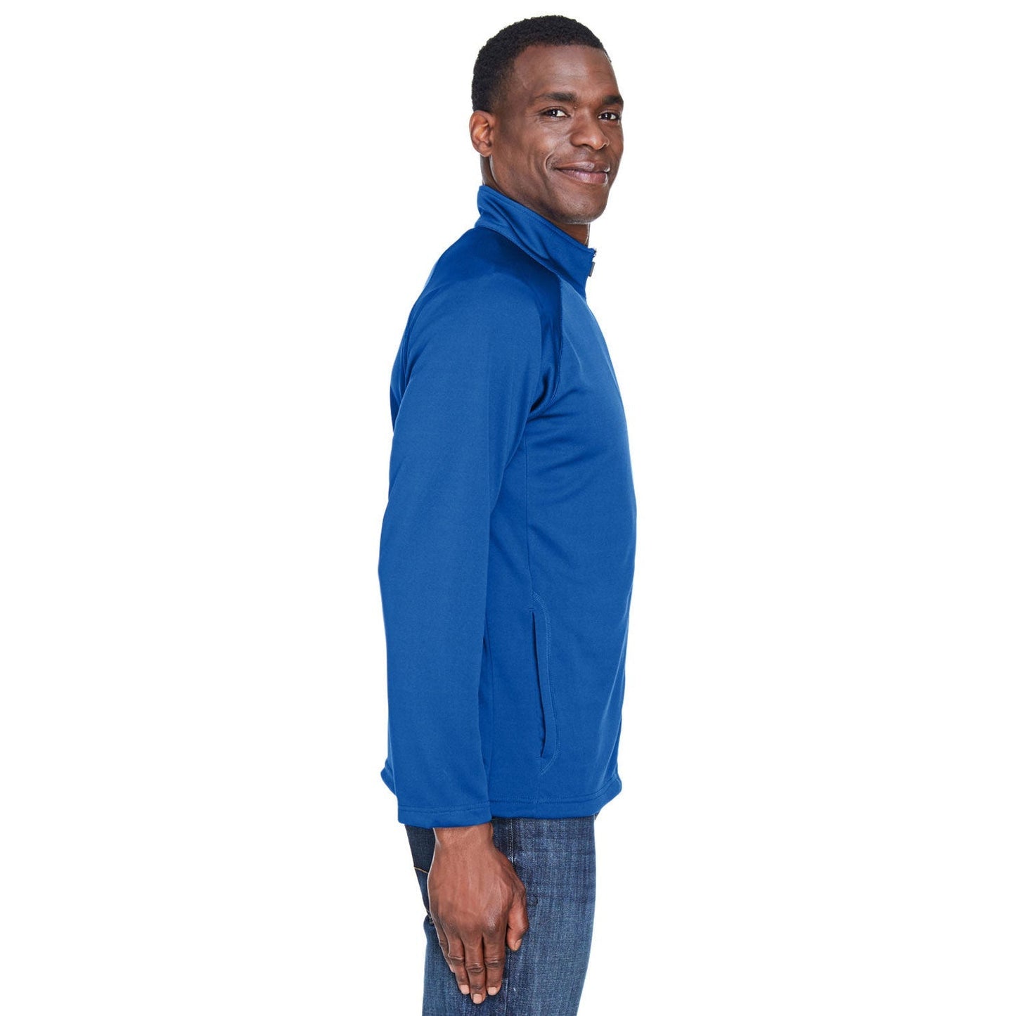 Black Sweatshirts - Devon & Jones - Stretch Tech-Shell