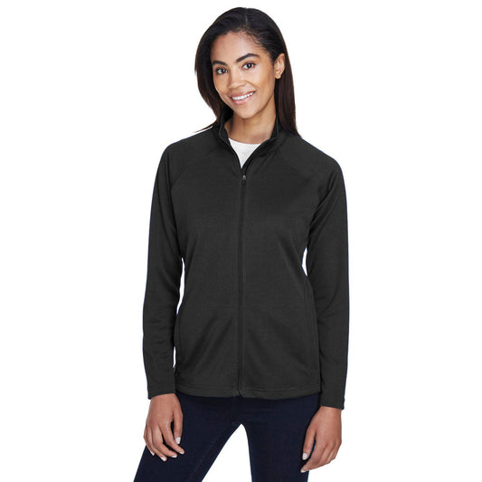Black Sweatshirts - Devon & Jones - Stretch Tech-Shell