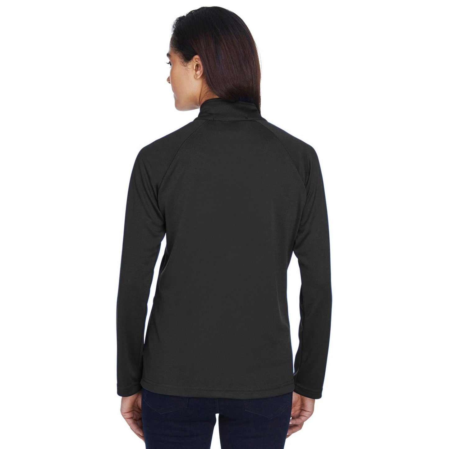 Black Sweatshirts - Devon & Jones - Stretch Tech-Shell