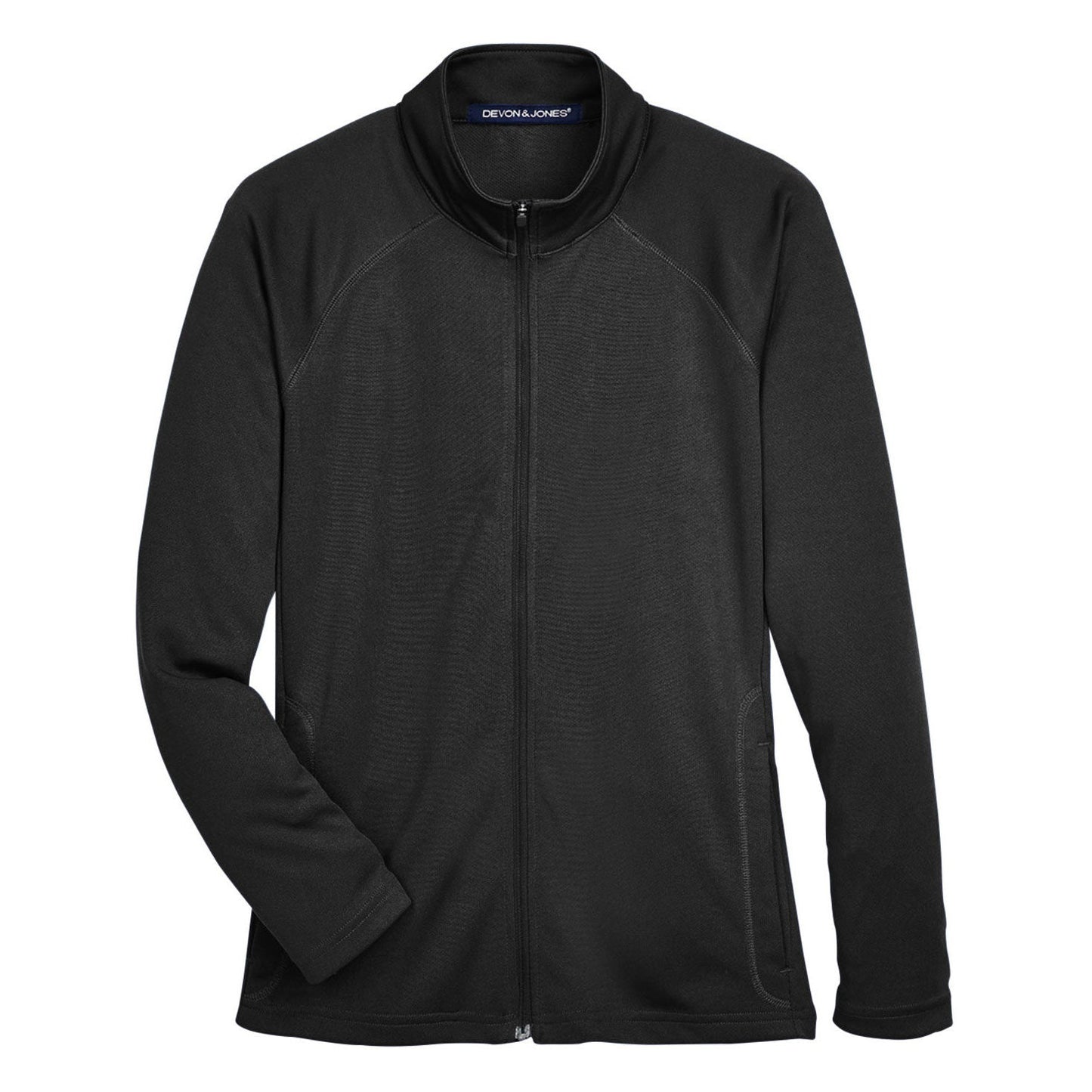 Black Sweatshirts - Devon & Jones - Stretch Tech-Shell