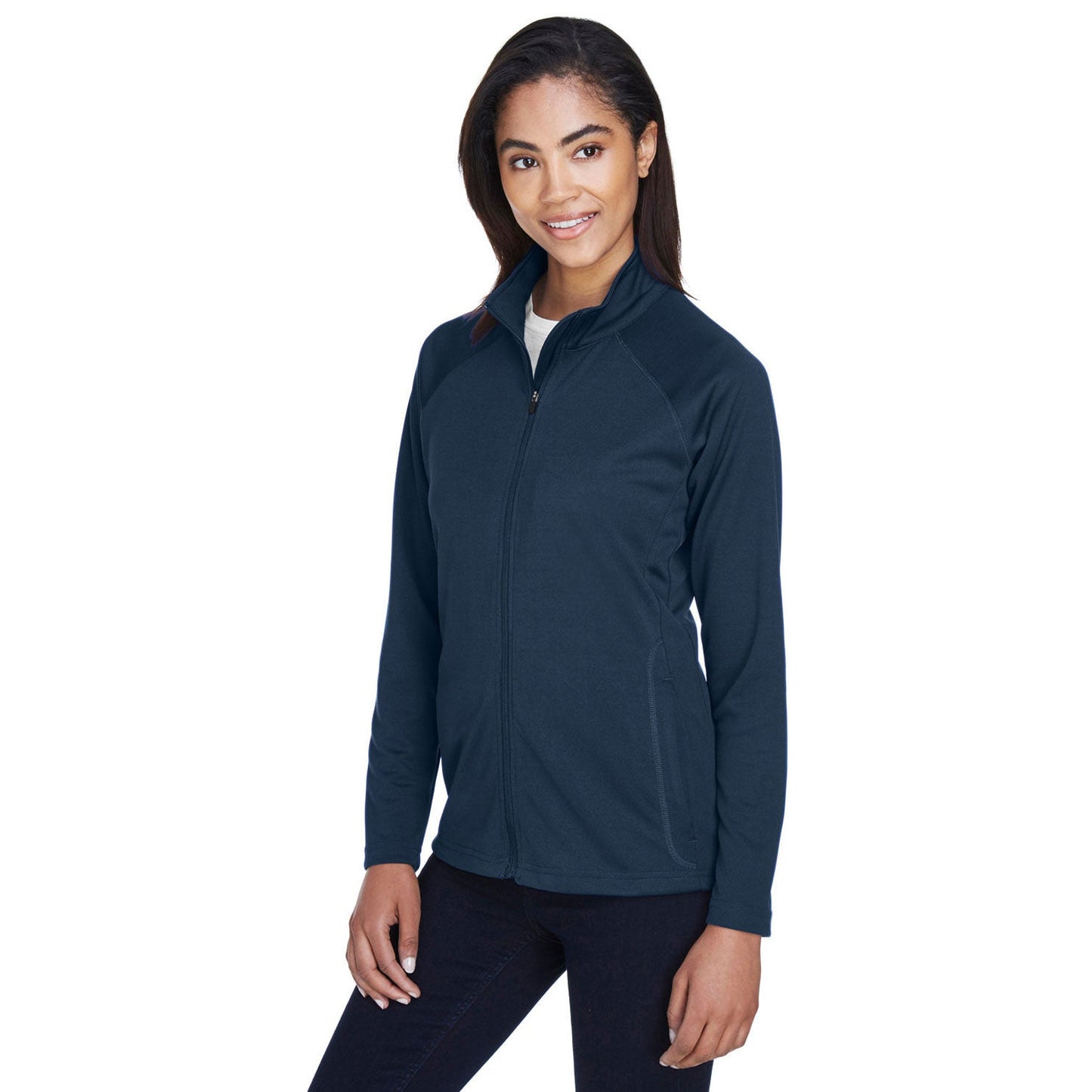 Black Sweatshirts - Devon & Jones - Stretch Tech-Shell