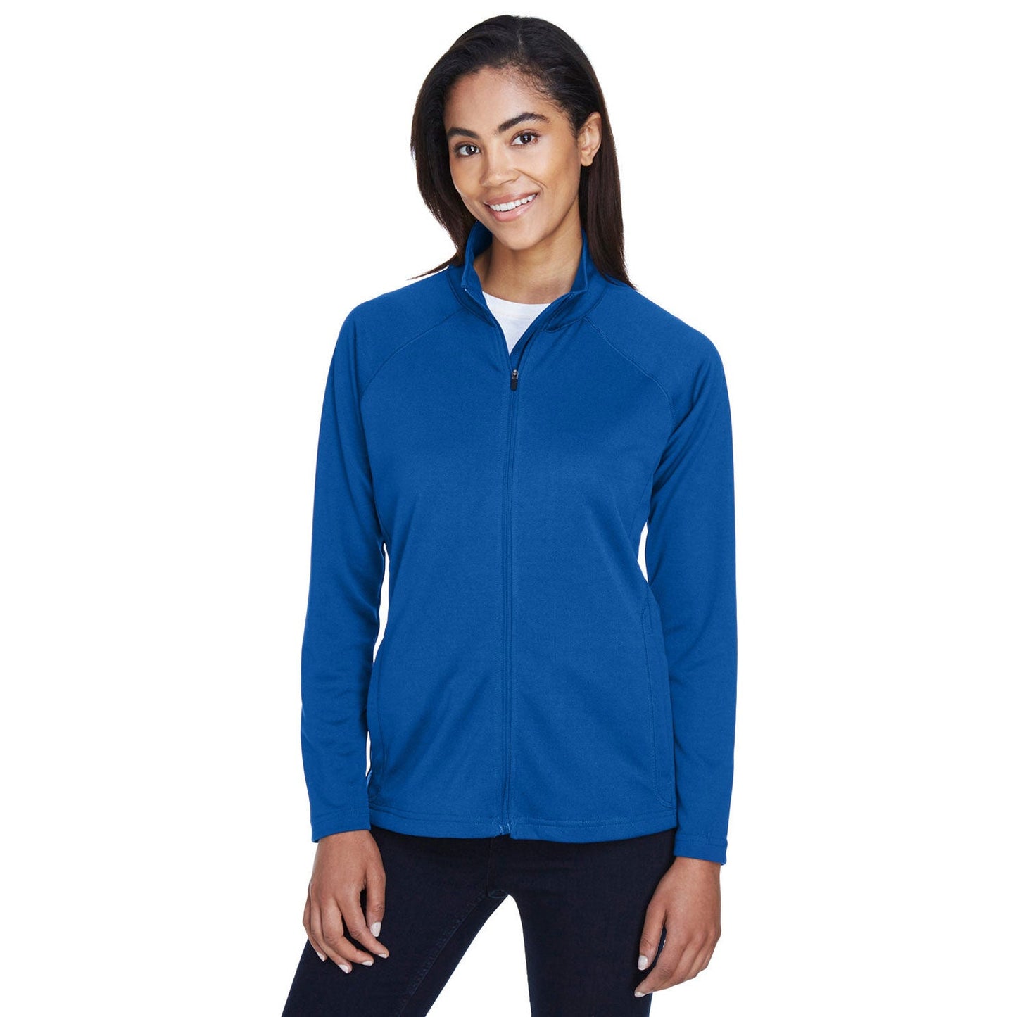 Black Sweatshirts - Devon & Jones - Stretch Tech-Shell