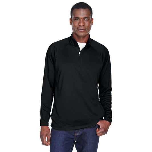 Black Sweatshirts - Devon & Jones - Stretch Fabric