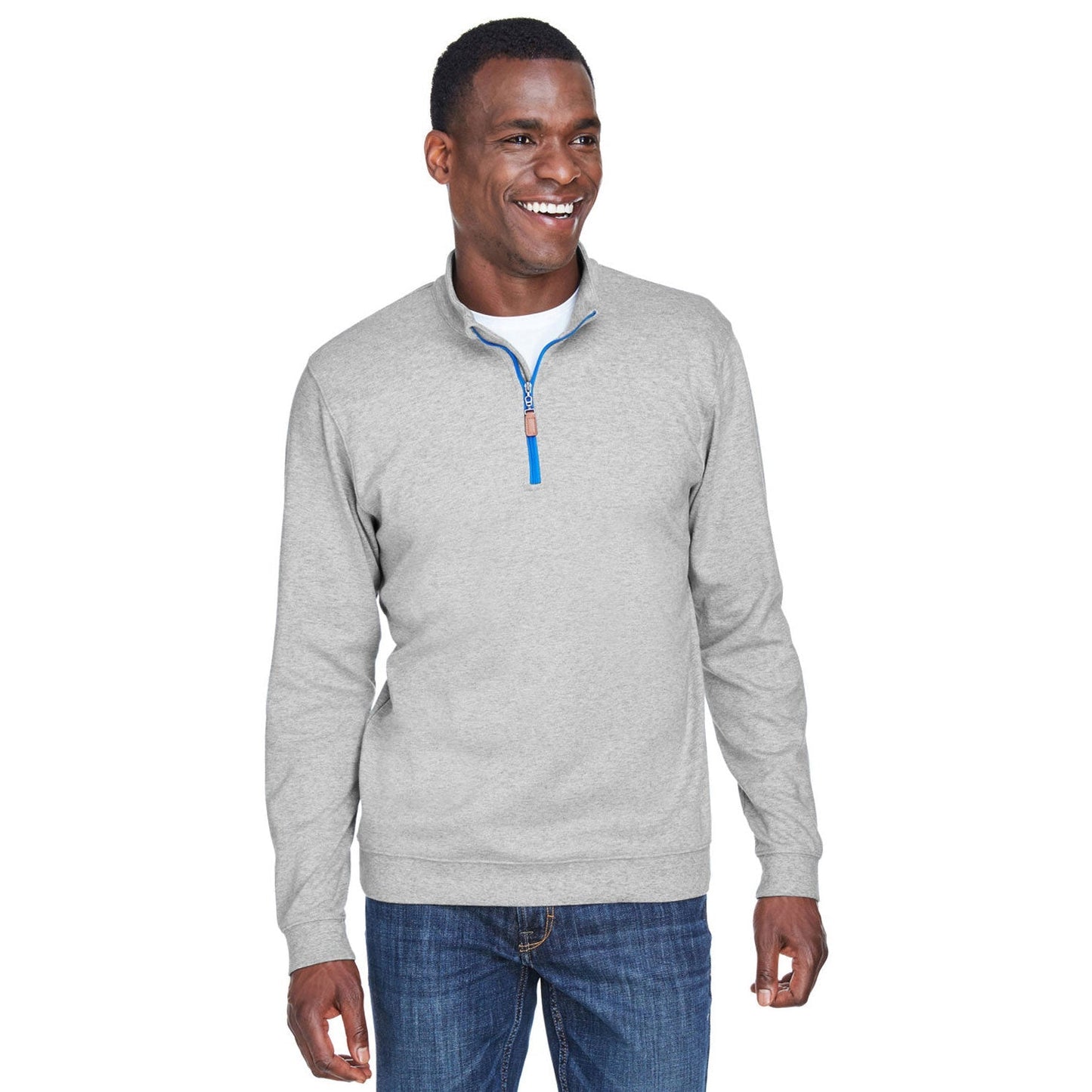 Black Sweatshirt - Devon & Jones - Moisture Wicking