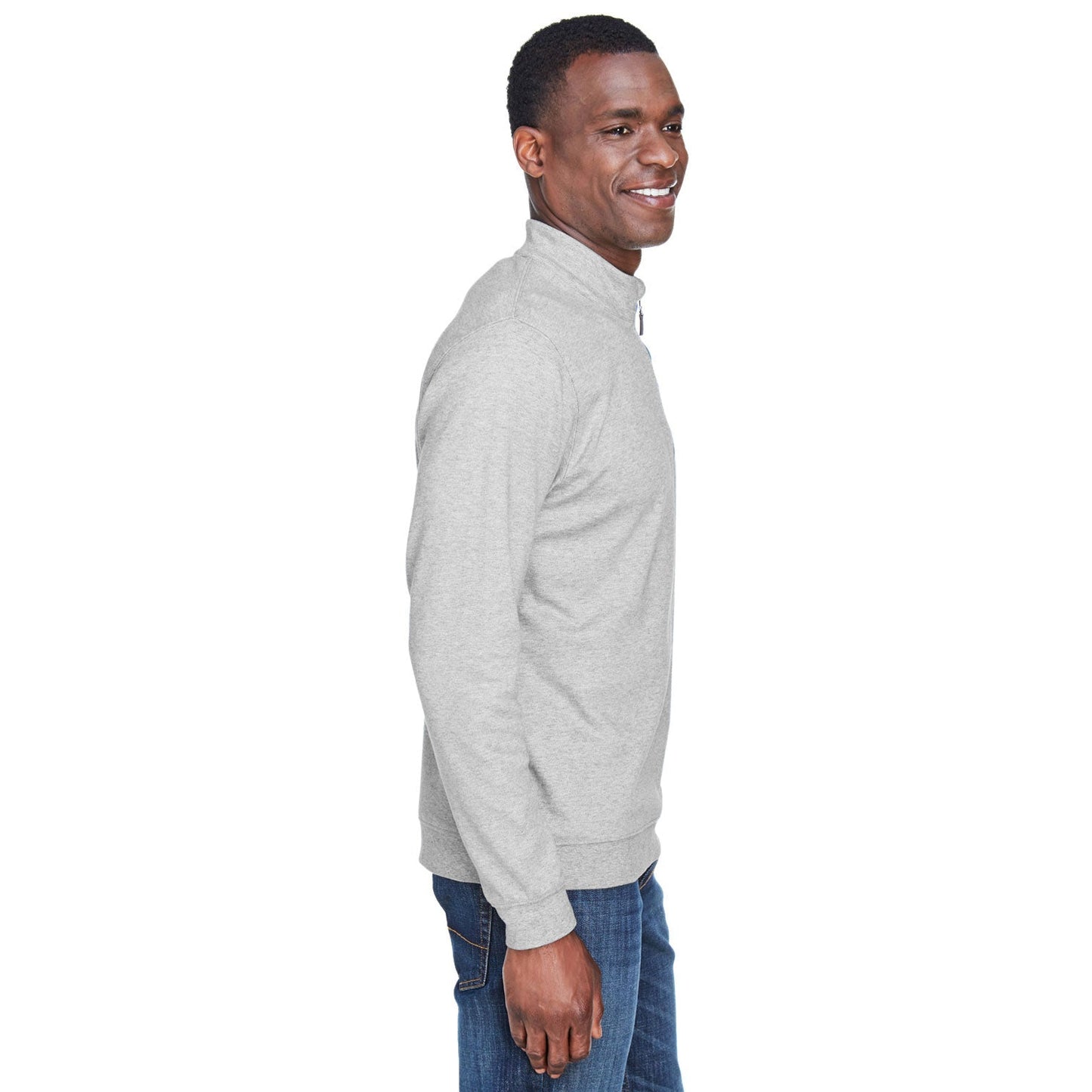 Black Sweatshirt - Devon & Jones - Moisture Wicking