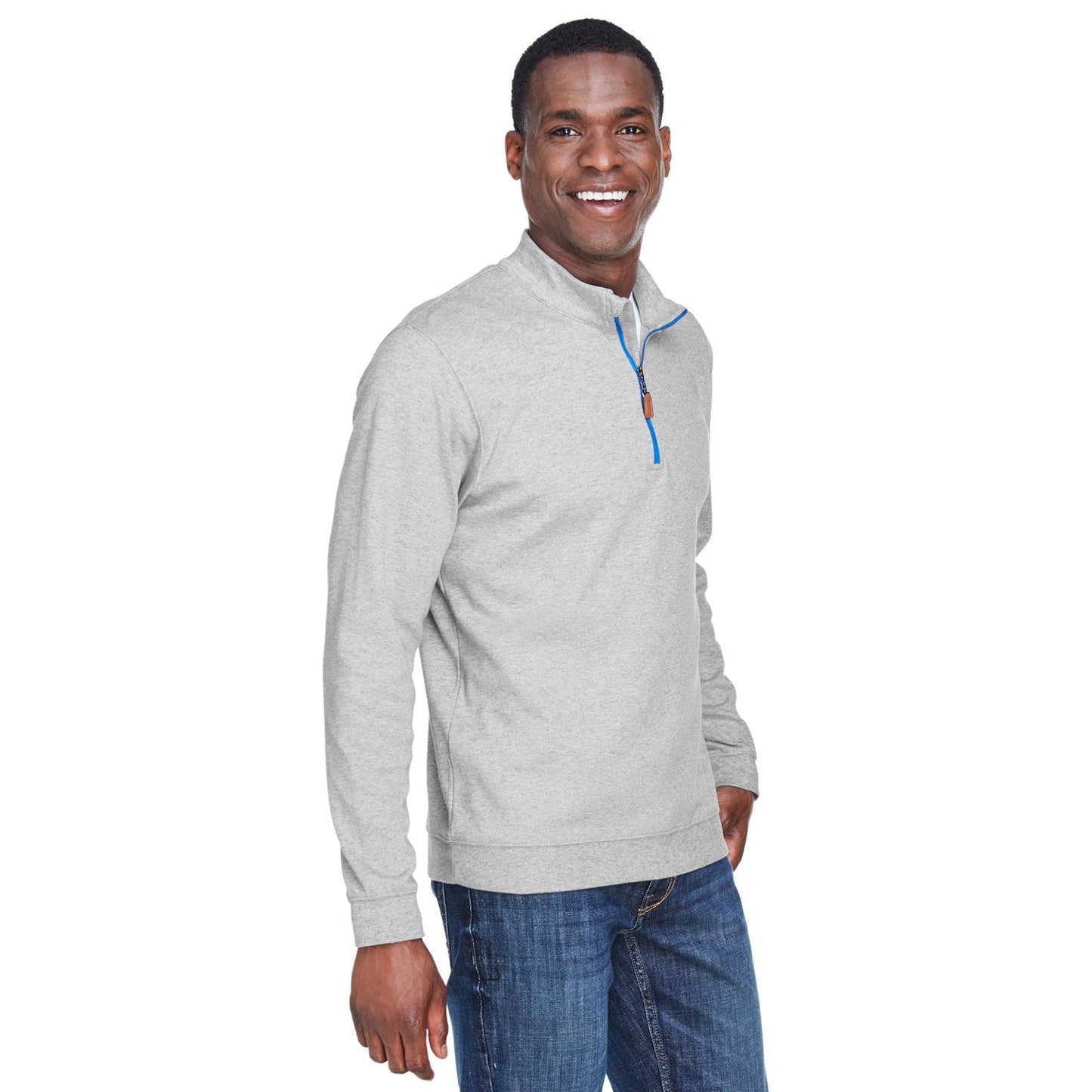 Black Sweatshirt - Devon & Jones - Moisture Wicking
