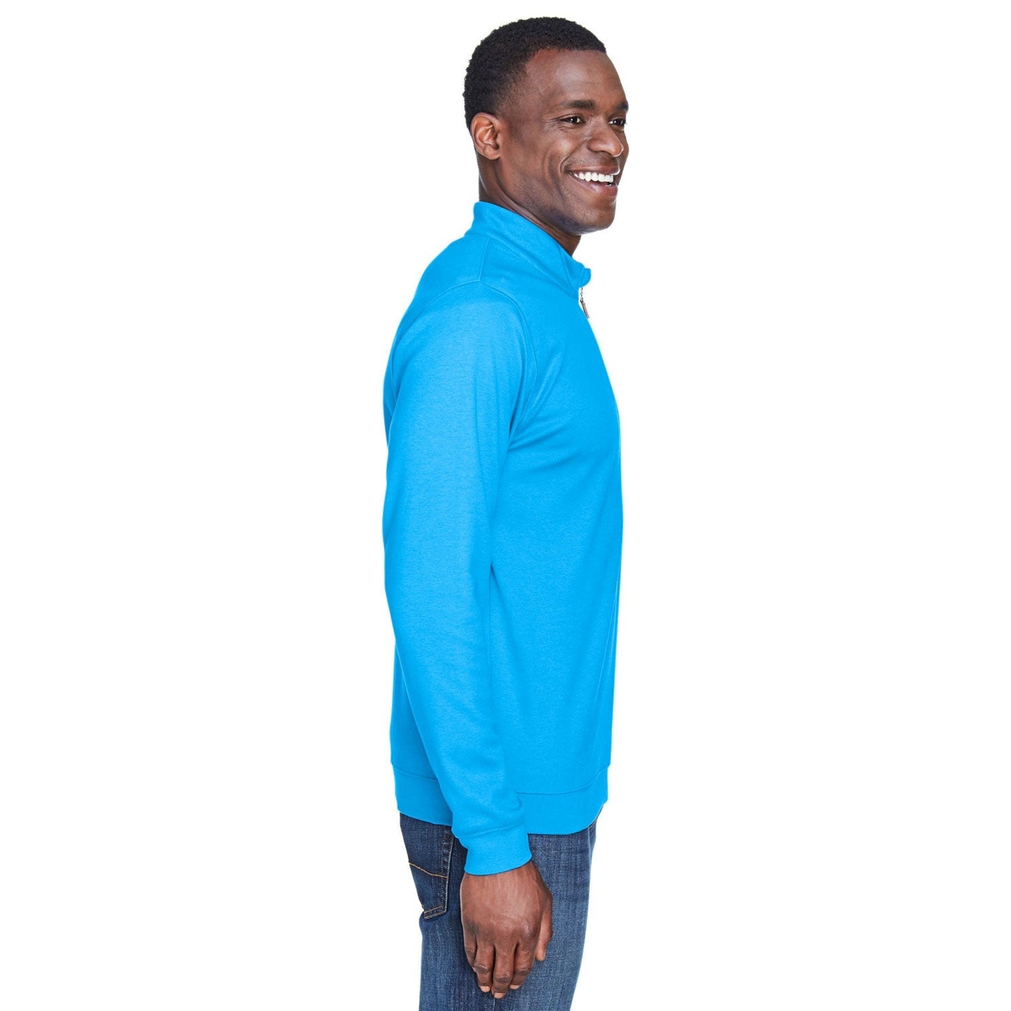 Black Sweatshirt - Devon & Jones - Moisture Wicking