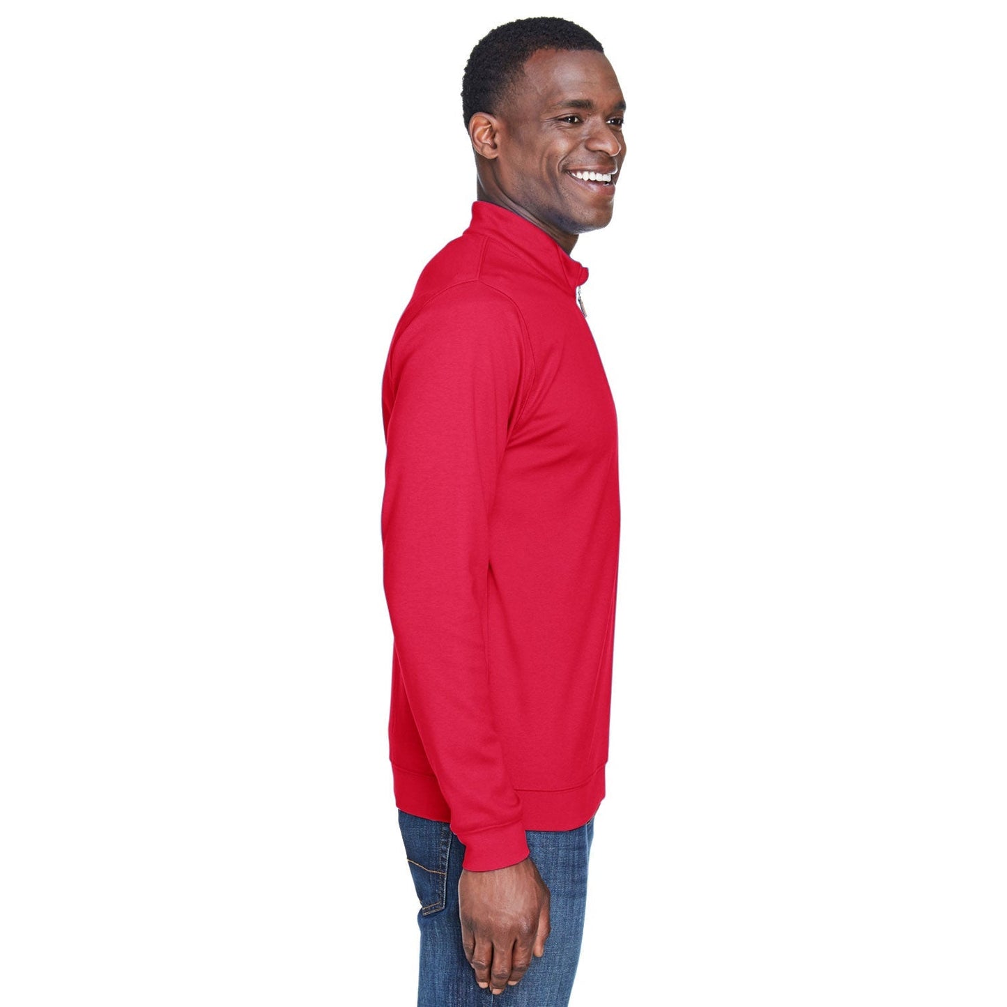 Black Sweatshirt - Devon & Jones - Moisture Wicking