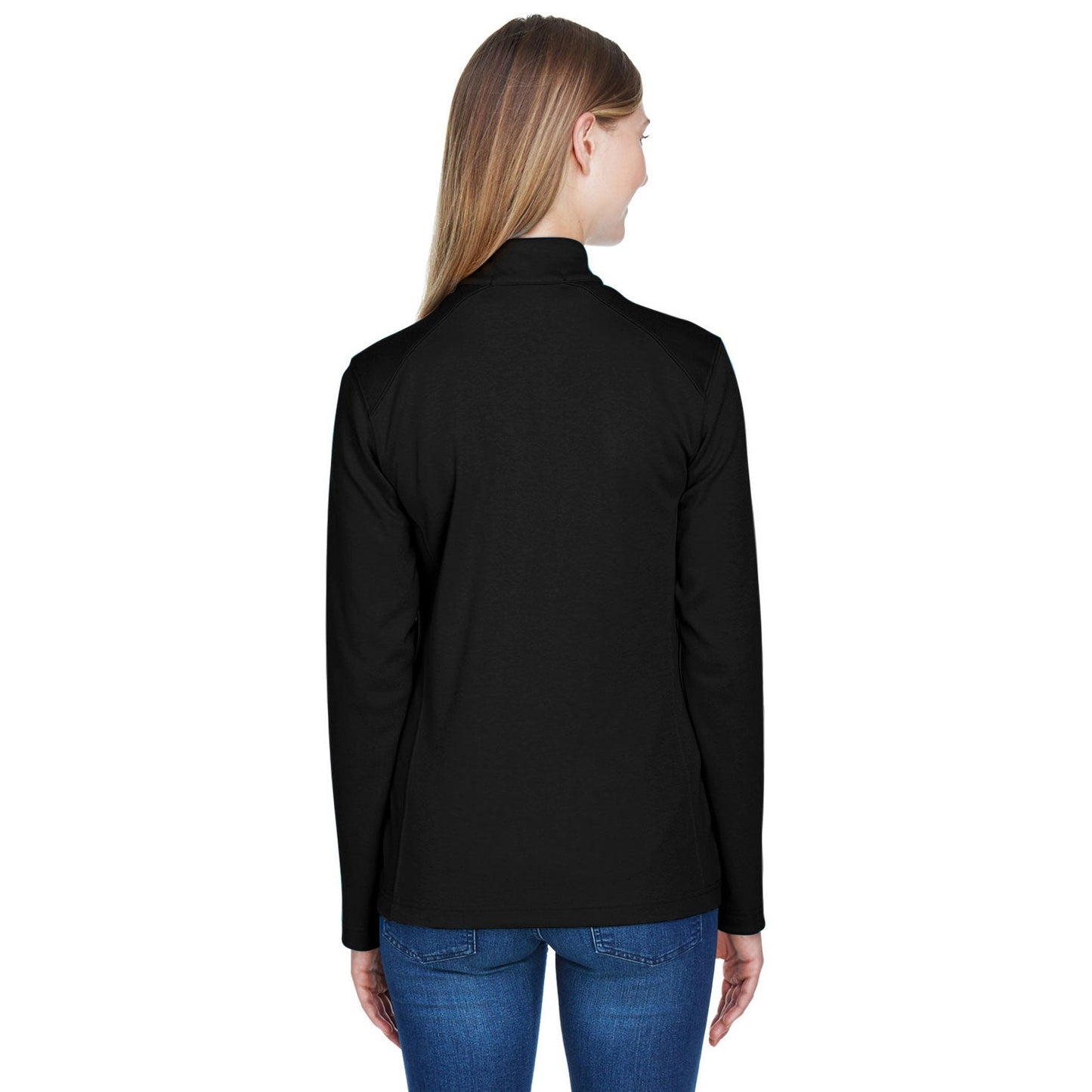 Black Heather Sweatshirt - Devon & Jones - Performance Fit