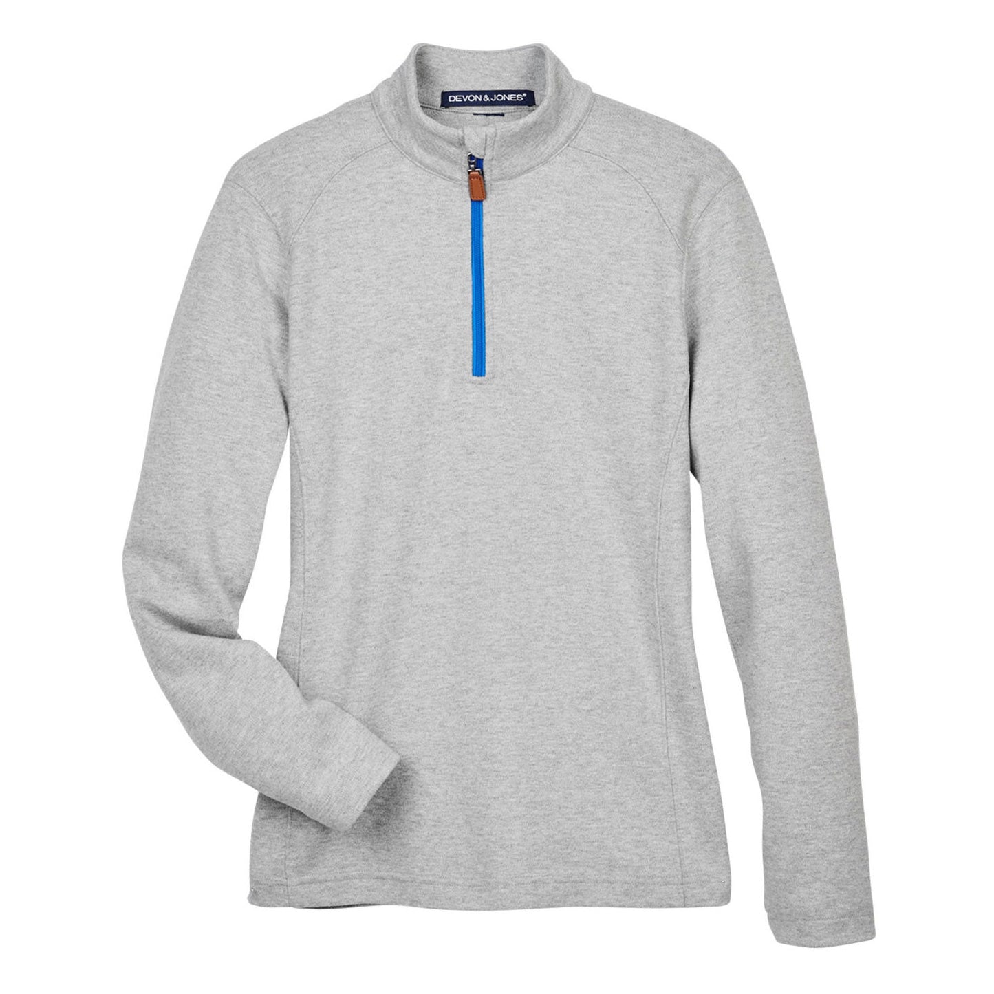 Black Heather Sweatshirt - Devon & Jones - Performance Fit