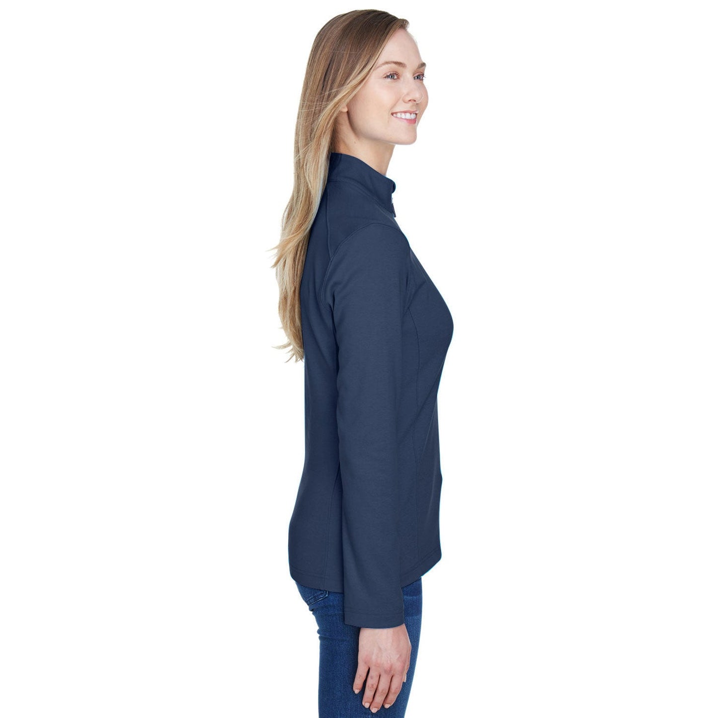 Black Heather Sweatshirt - Devon & Jones - Performance Fit