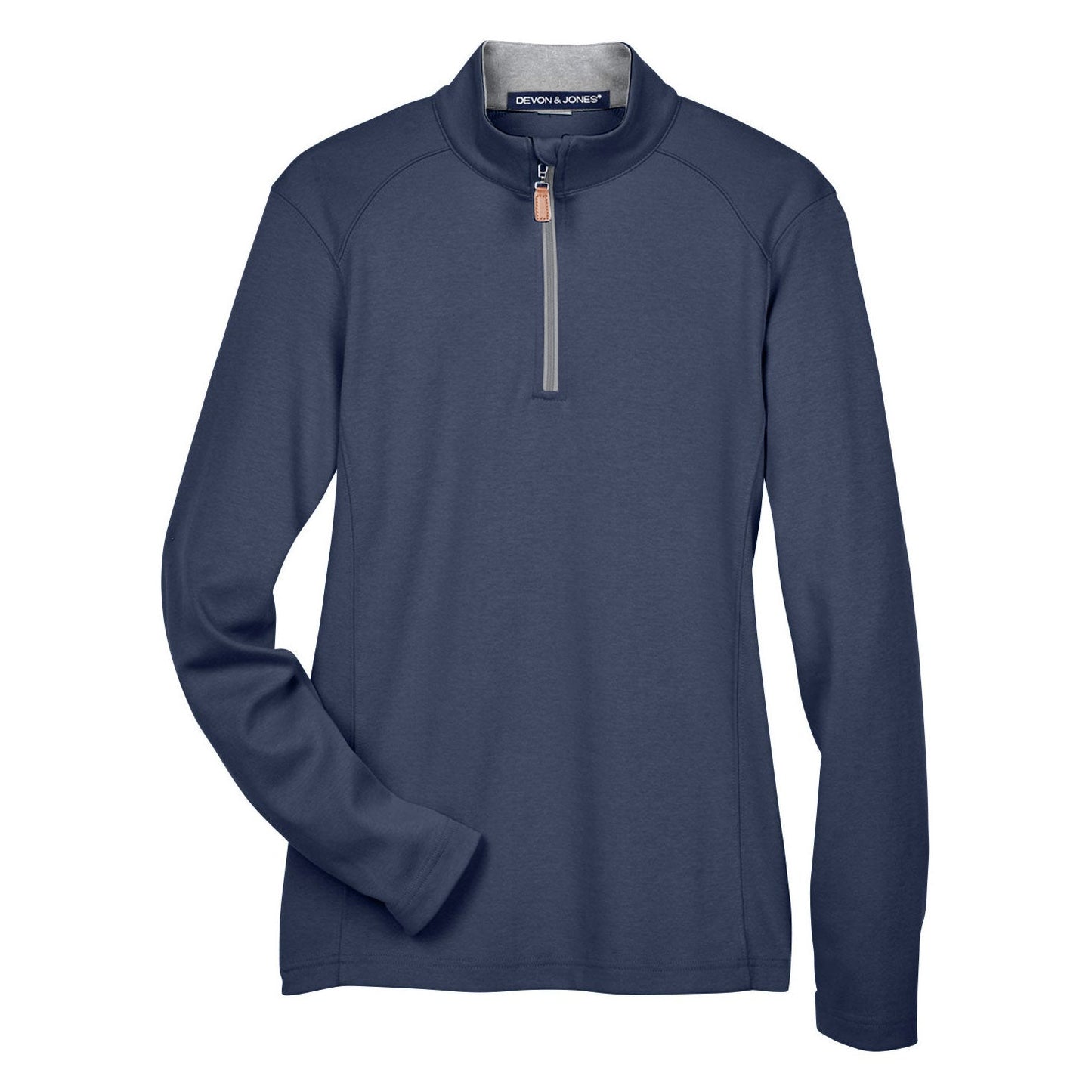 Black Heather Sweatshirt - Devon & Jones - Performance Fit