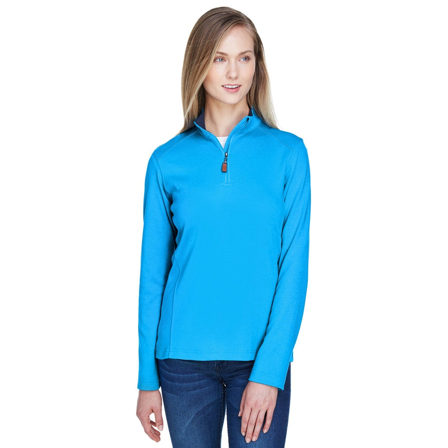 Black Heather Sweatshirt - Devon & Jones - Performance Fit