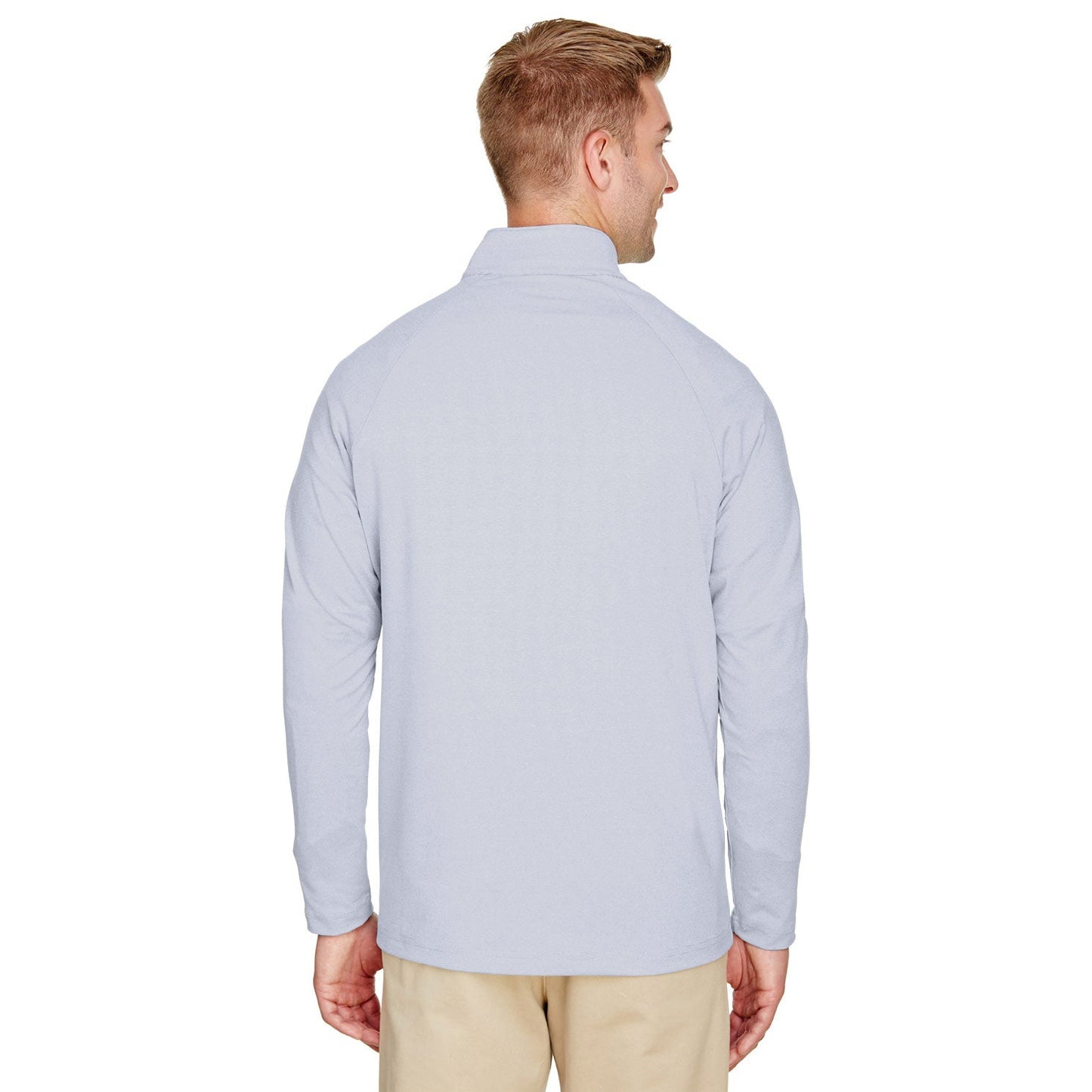 Black Sweatshirts - Devon & Jones - Micro-Stripe Zip