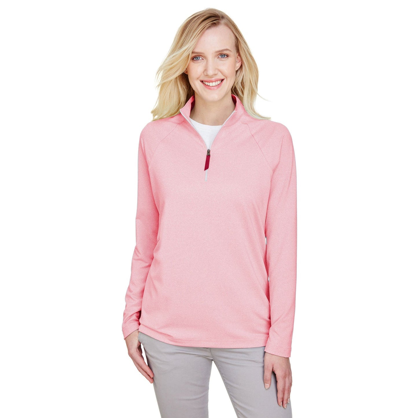 Black Sweatshirts - Devon & Jones - Performance Micro-Stripe
