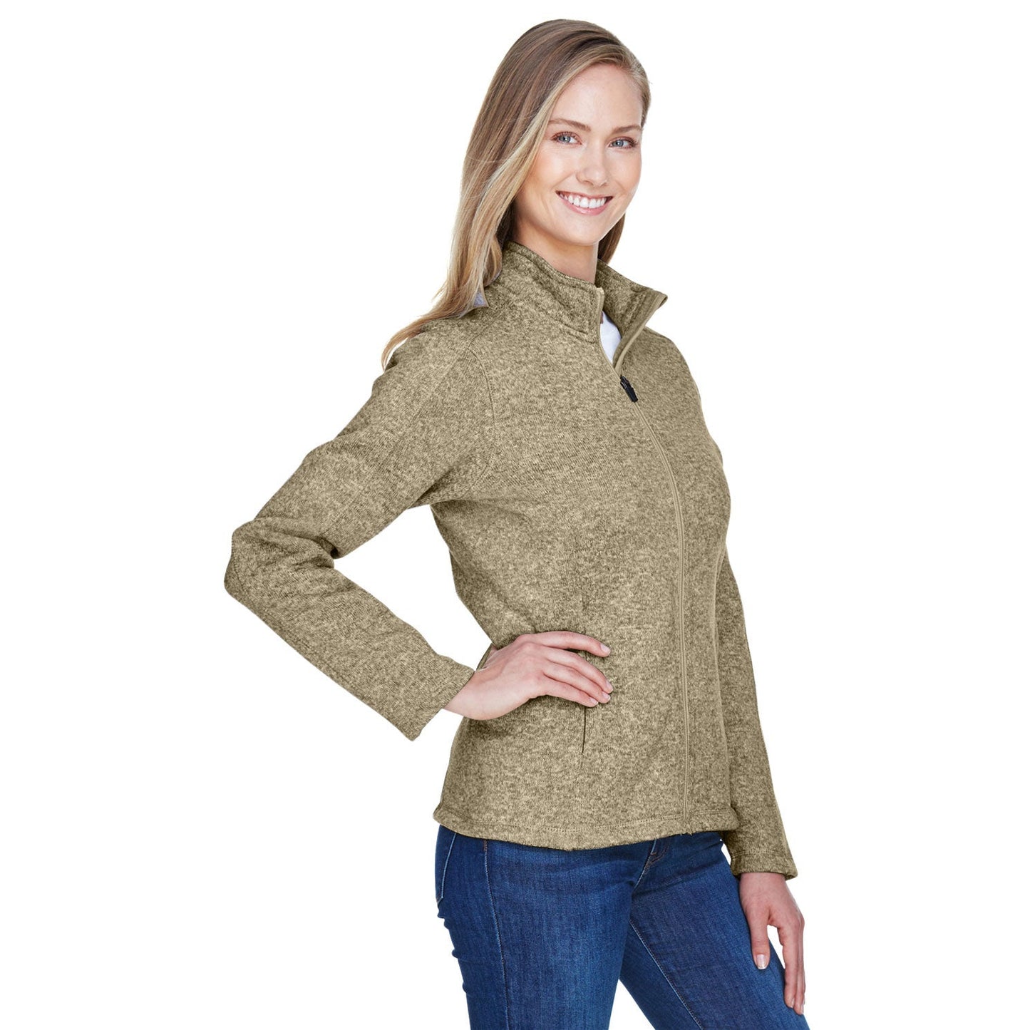 Black Jacket - Devon & Jones - Stylish Fleece Layer