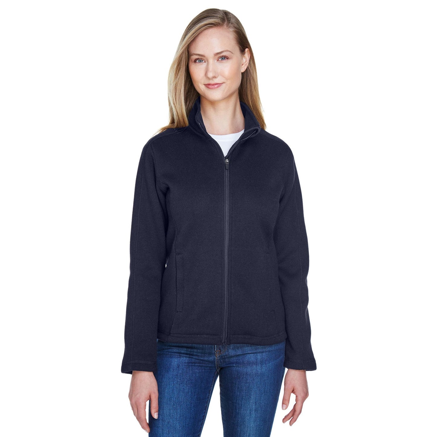 Black Jacket - Devon & Jones - Stylish Fleece Layer