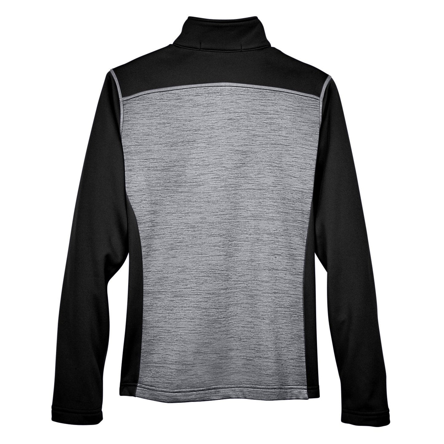 Black Heather Sweatshirt - Devon & Jones - Colorblock Fleece