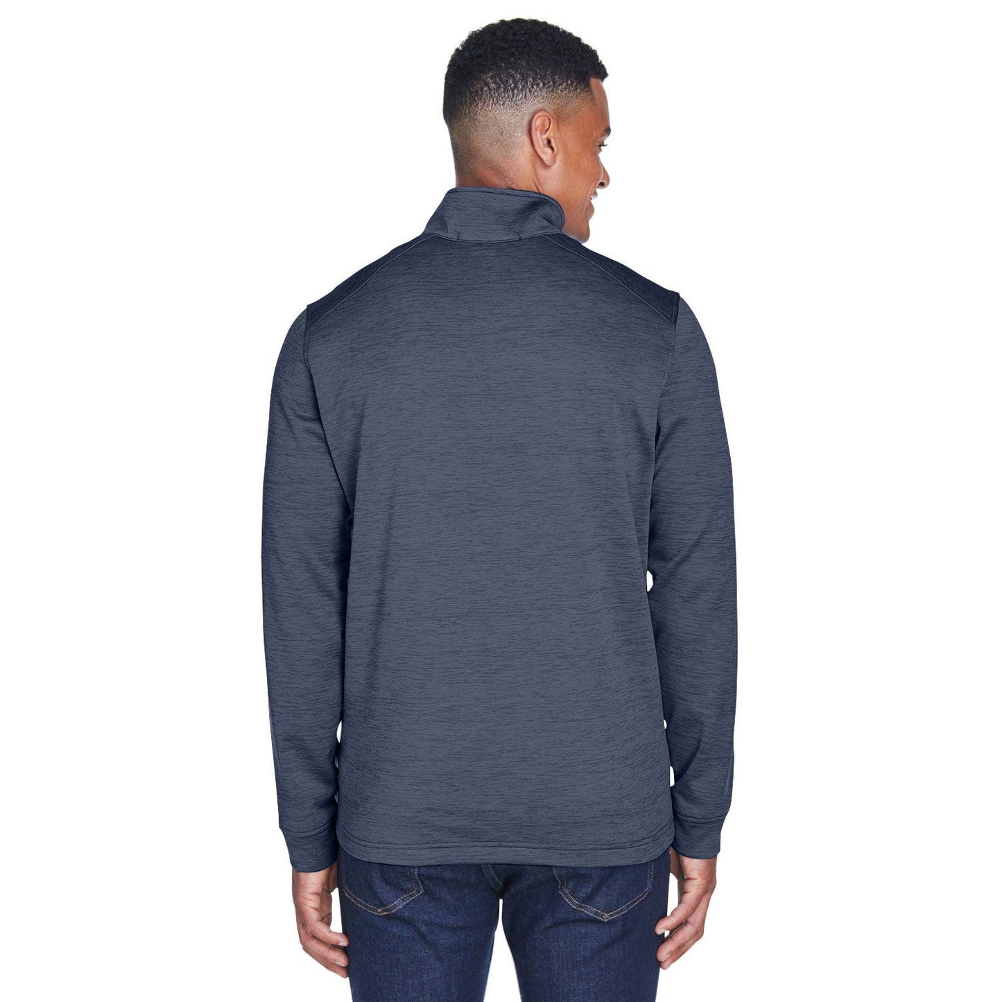 Black Heather Sweatshirt - Devon & Jones - Warm Fleece