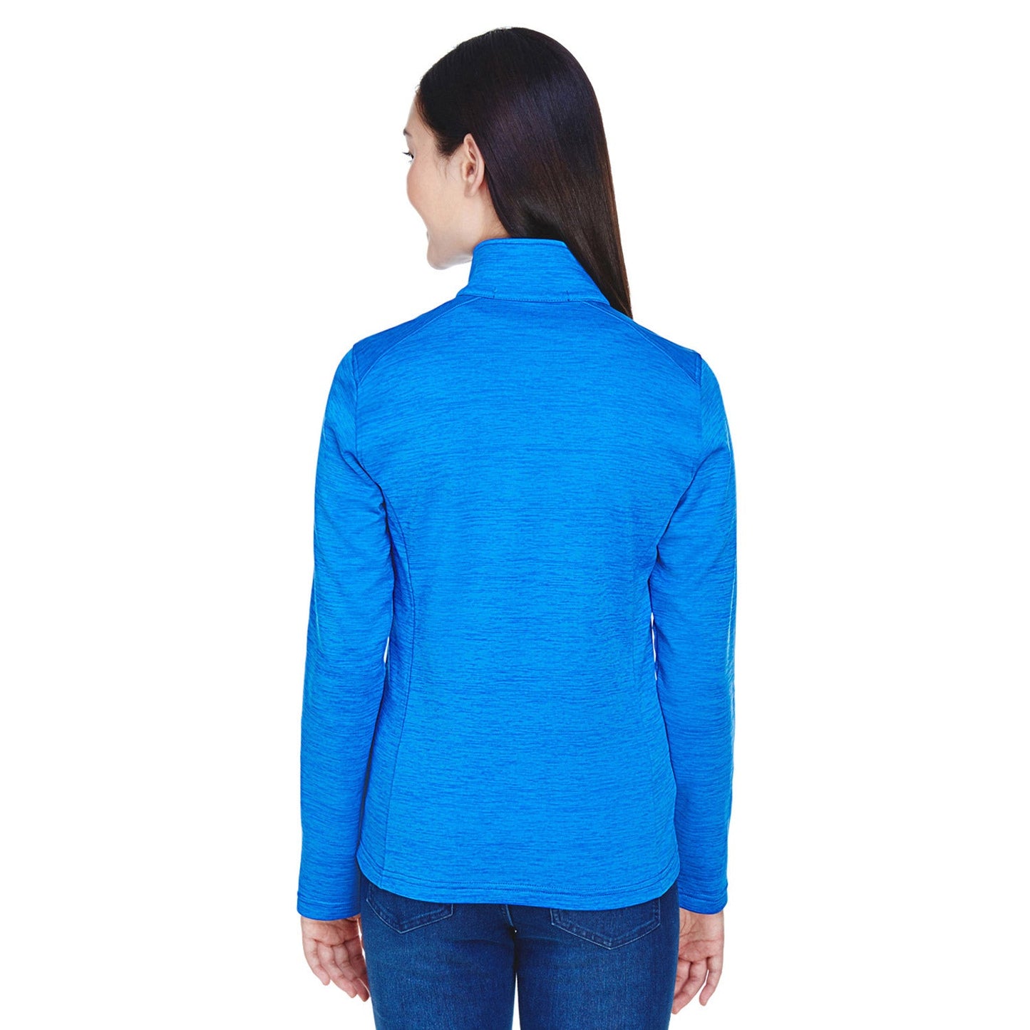 Black Heather Sweatshirts - Devon & Jones - Cozy Fleece