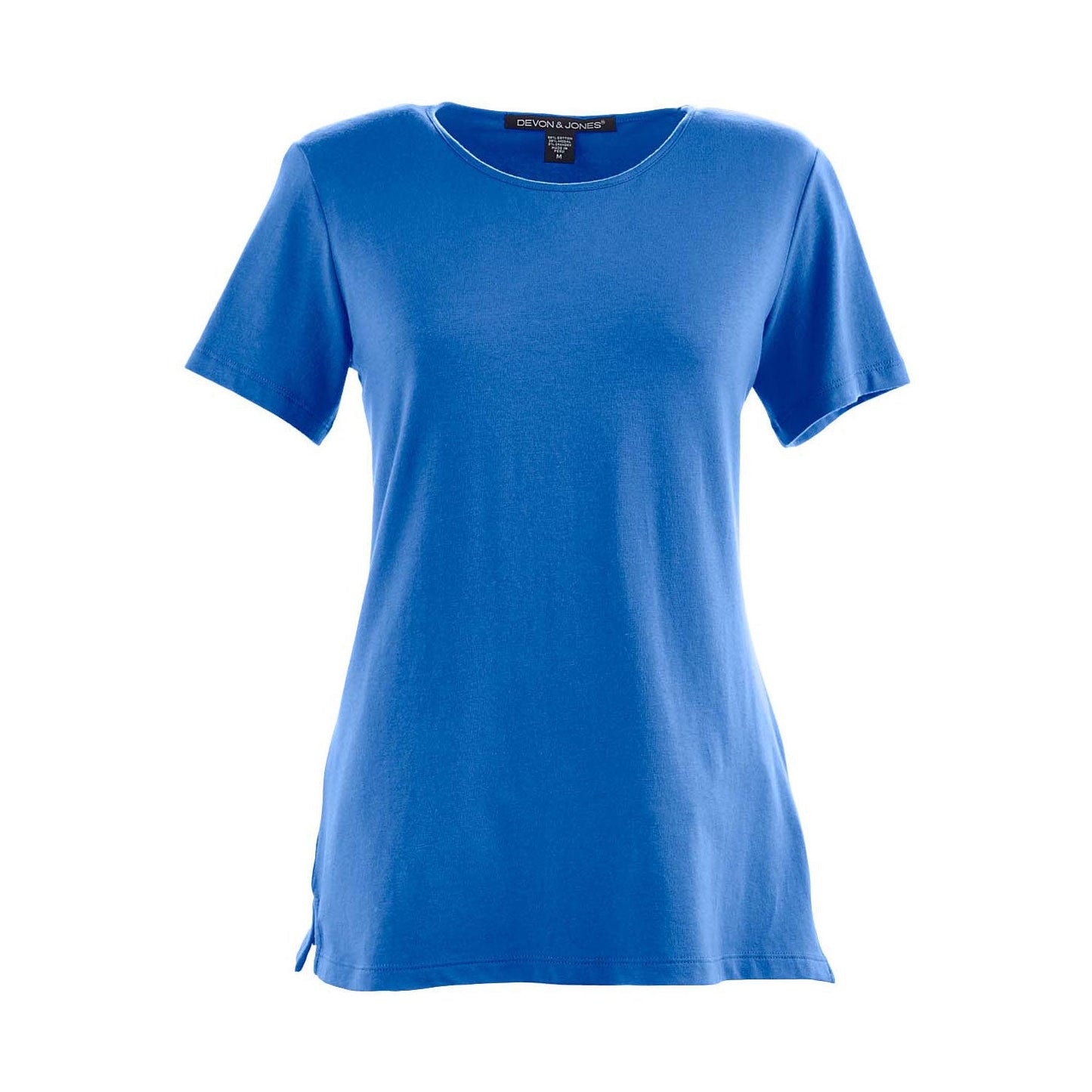 Black T-Shirts - Devon & Jones - Flattering Fit